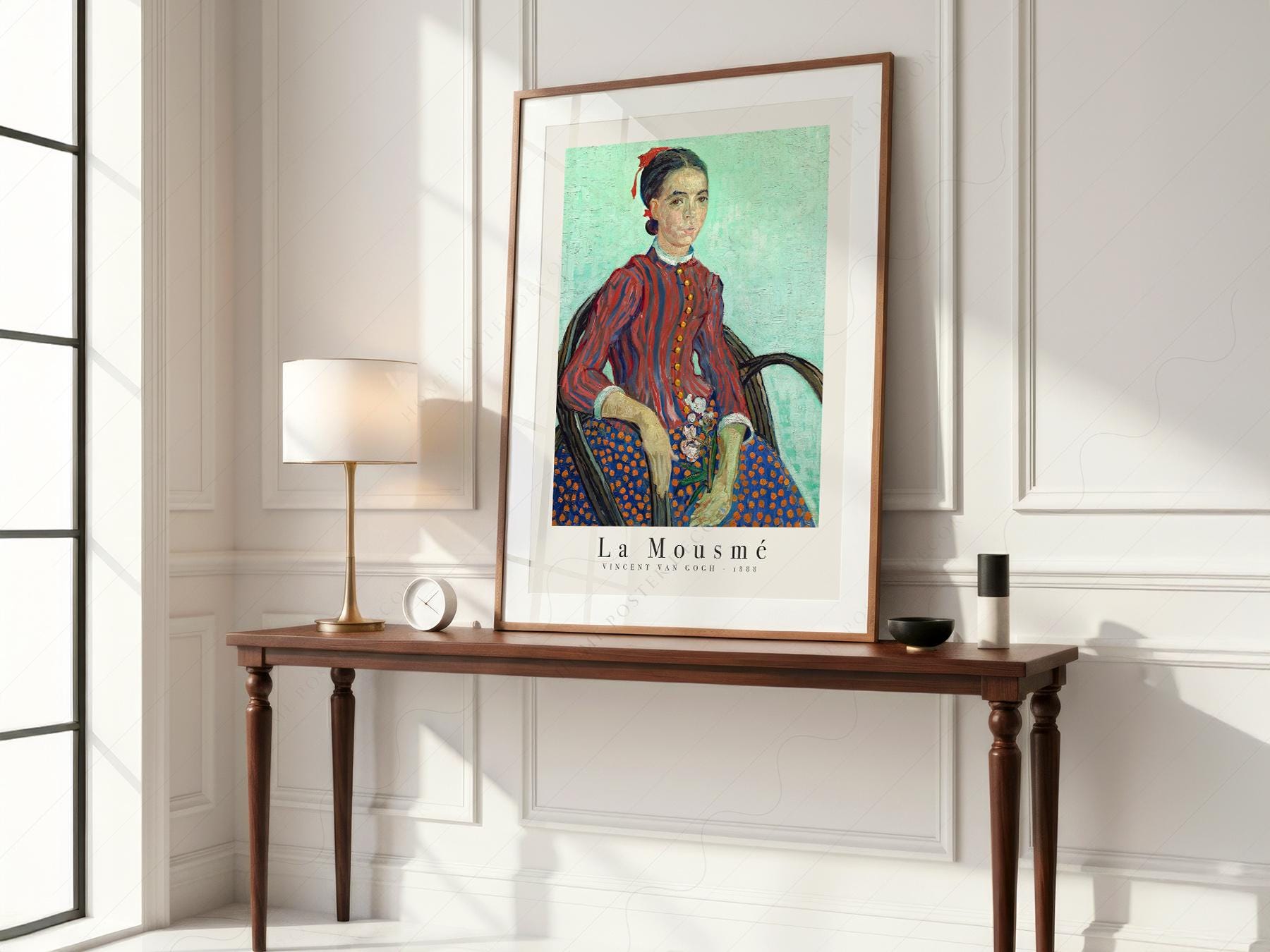 Vincent van Gogh La Mousmé Art Print – Famous Painting – high quality art print