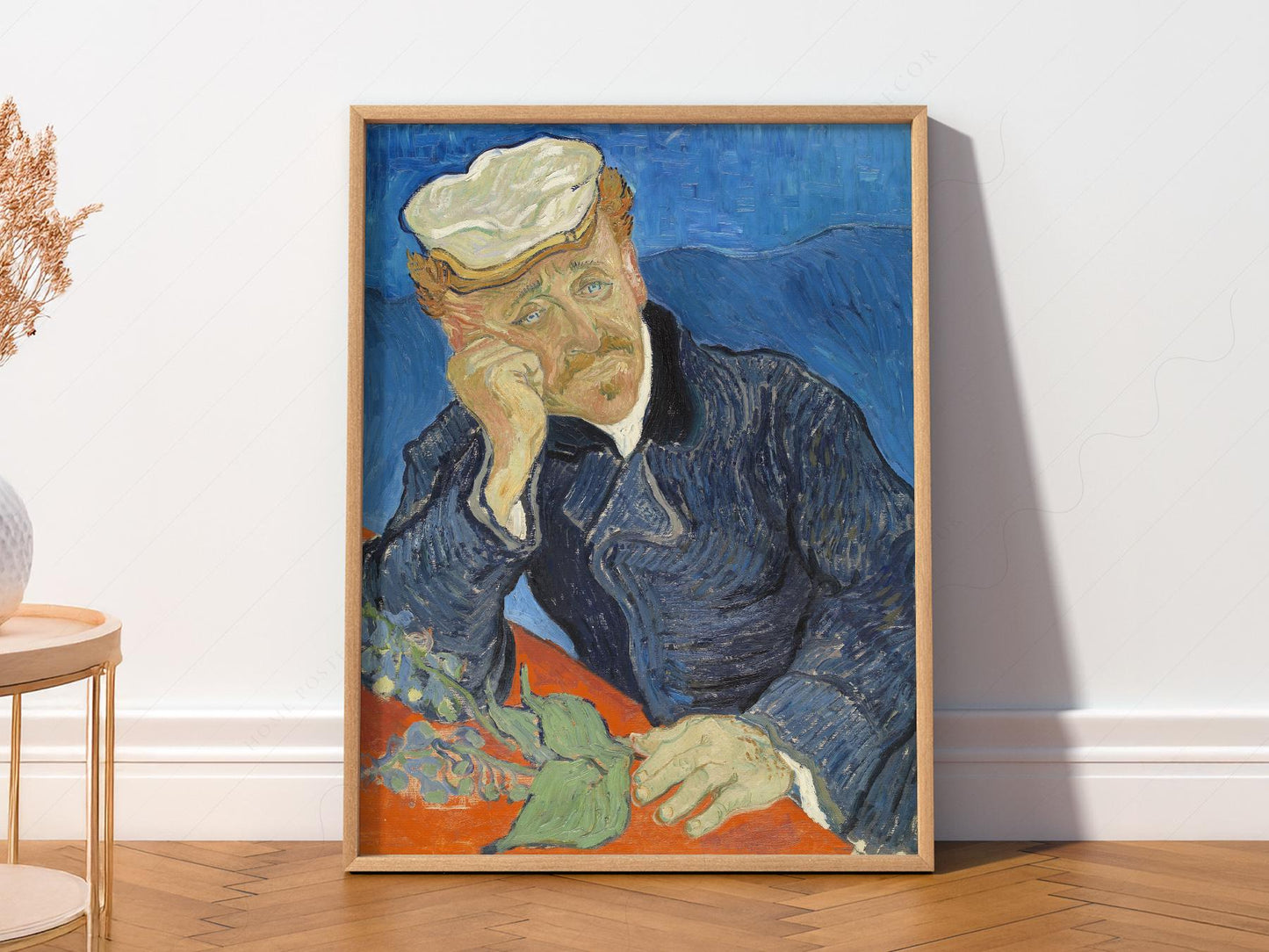 Vincent Van Gogh Portrait of Dr. Gachet Print – Famous – fine art wall poster