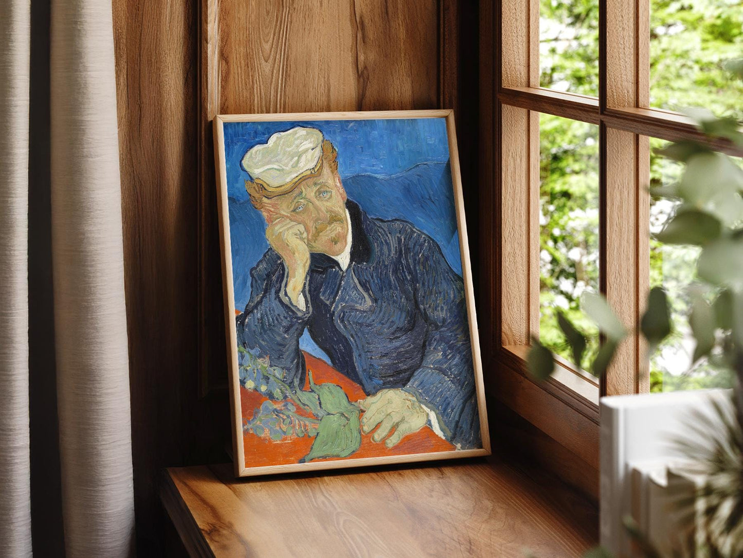 Vincent Van Gogh Portrait of Dr. Gachet Print – Famous – museum quality art print