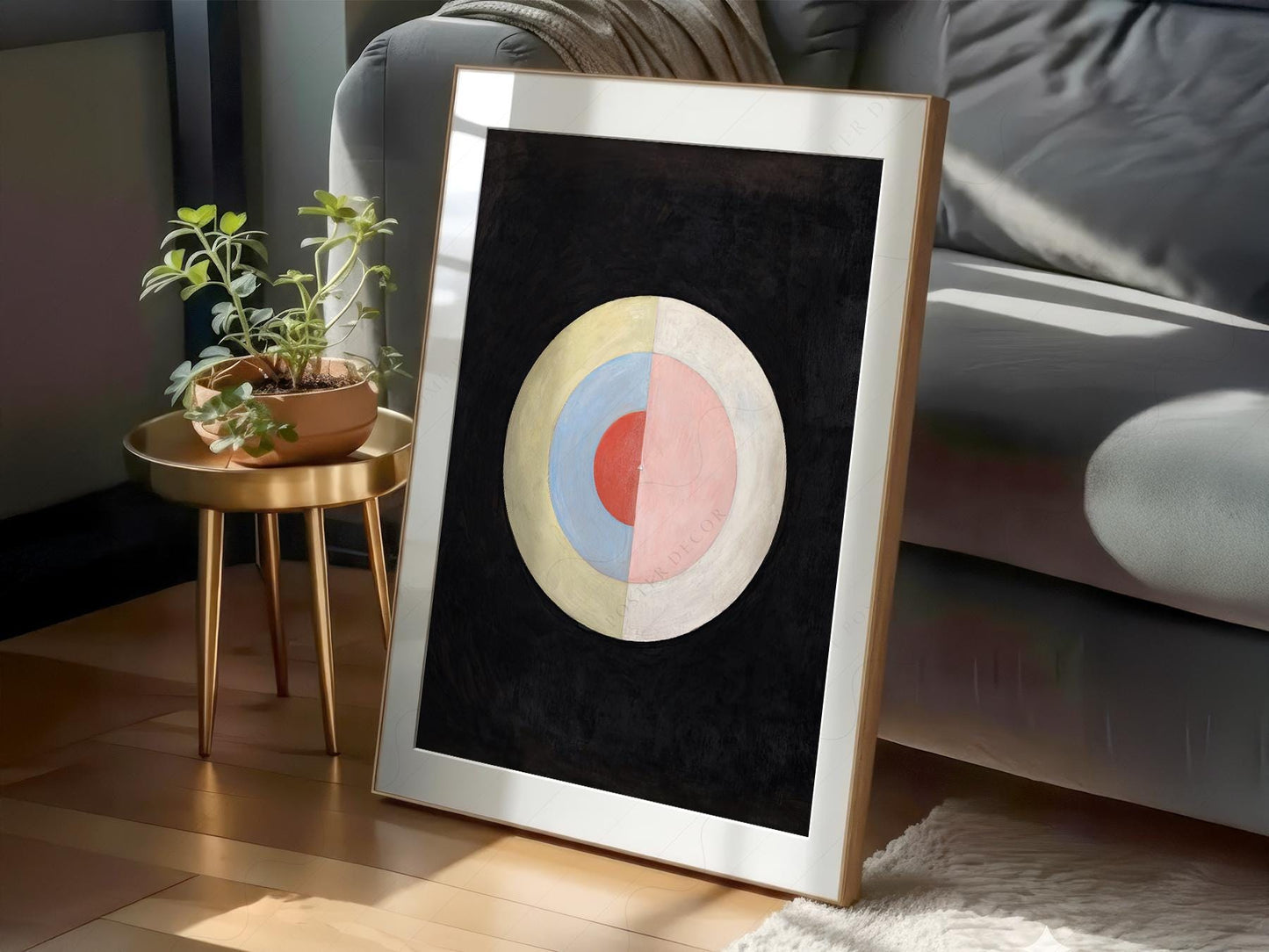 Hilma af Klint The Swan No. 16 Art Print – Abstract – high quality art print