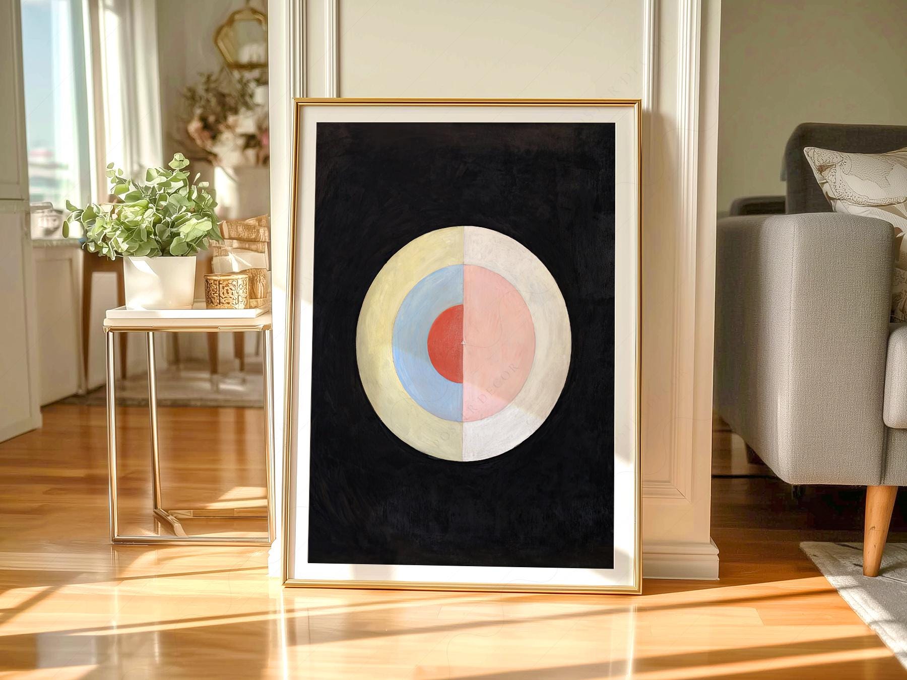 Hilma af Klint The Swan No. 16 Art Print – Abstract – classic art print reproduction