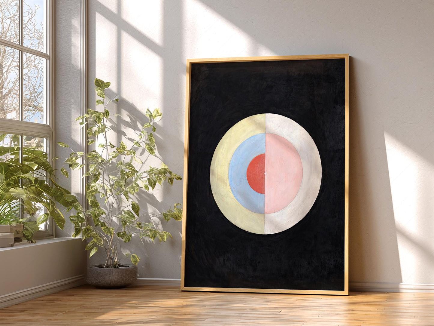 Hilma af Klint The Swan No. 16 Art Print – Abstract – art poster for living room