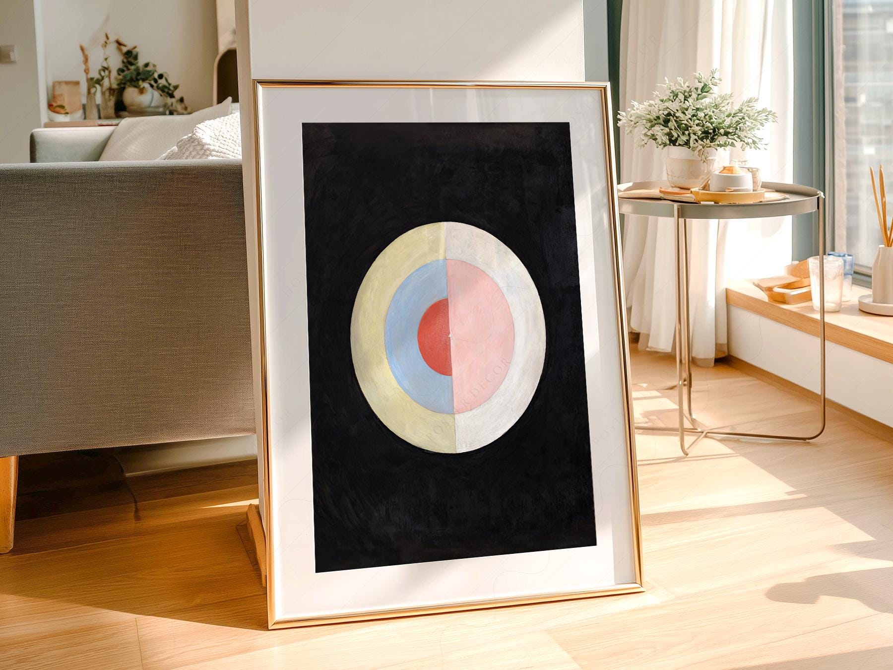 Hilma af Klint The Swan No. 16 Art Print – Abstract – archival paper art print