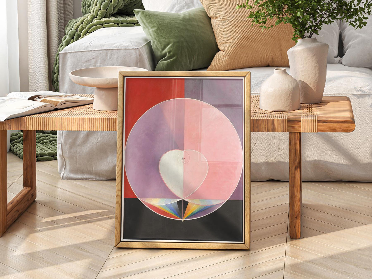 Hilma af Klint Doves No. 2 Art Print – Abstract – high quality art print