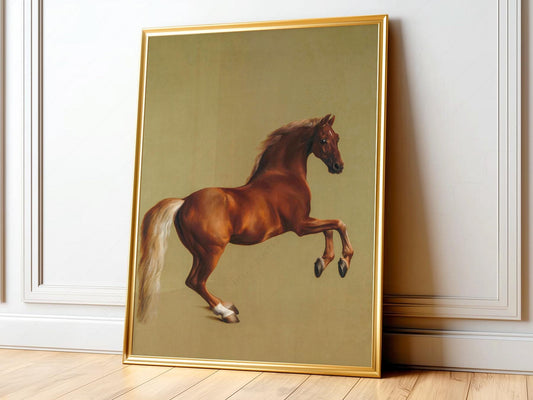 George Stubbs Whistlejacket Art Print – Classic Horse – museum quality art print