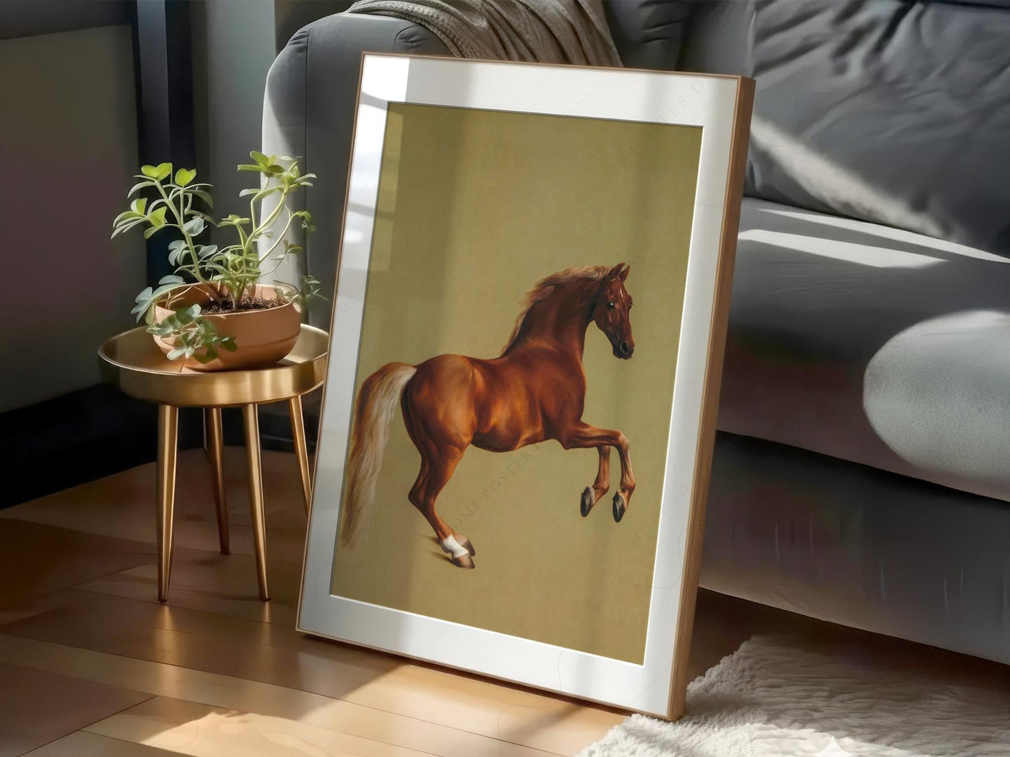 George Stubbs Whistlejacket Art Print – Classic Horse – fine art wall poster