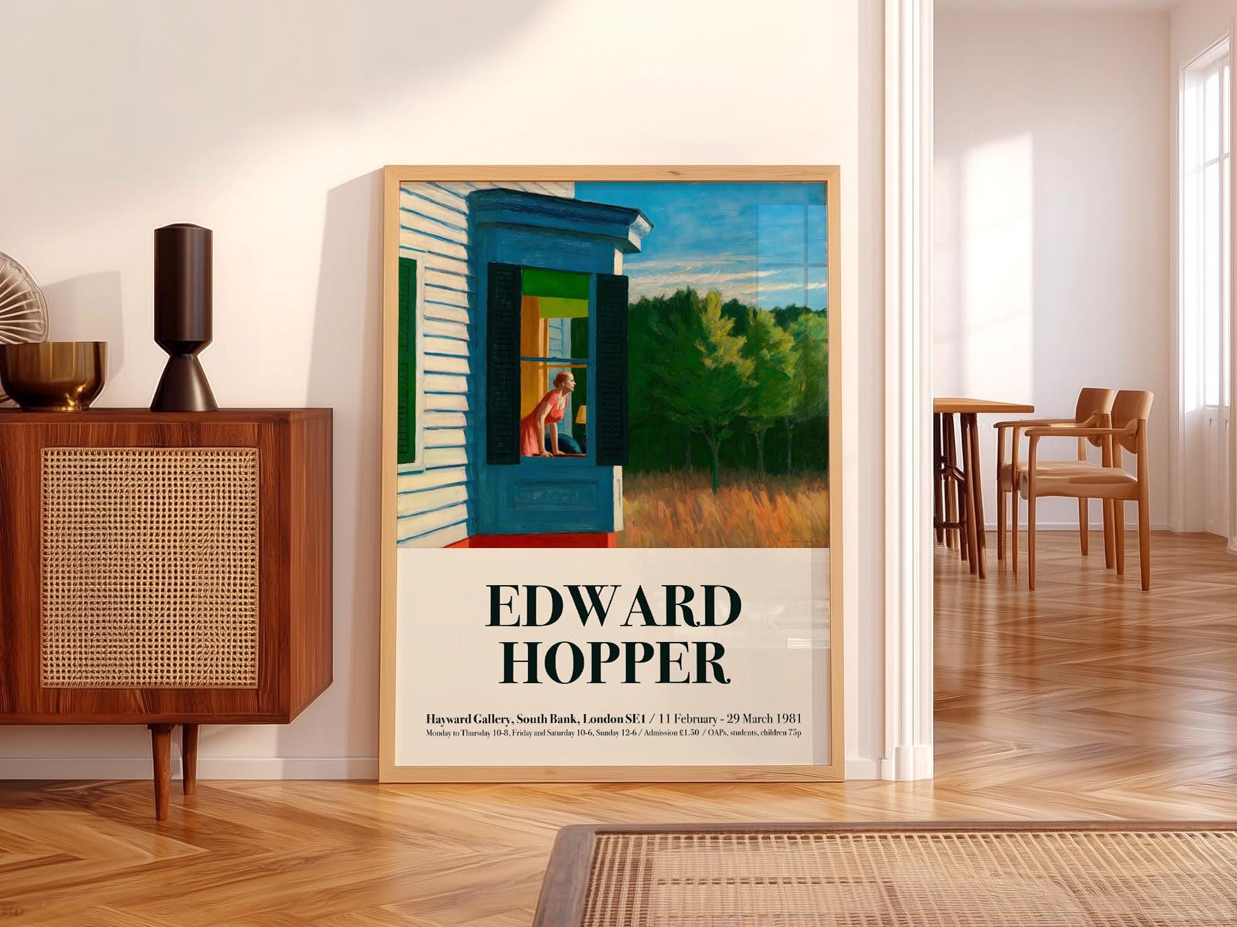 Edward Hopper Cape Cod Morning Exhibition Poster – exhibition poster wall art