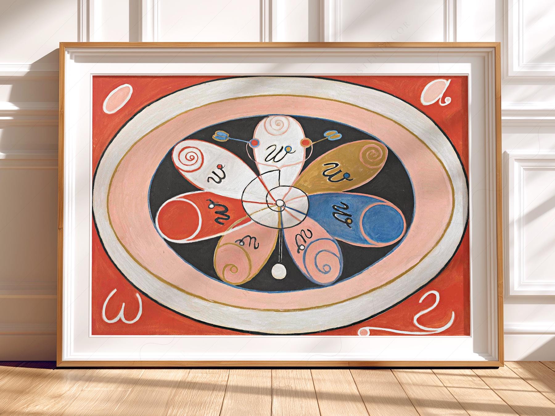 Hilma af Klint Evolution No. 15 Art Print – Abstract – gallery wall art poster