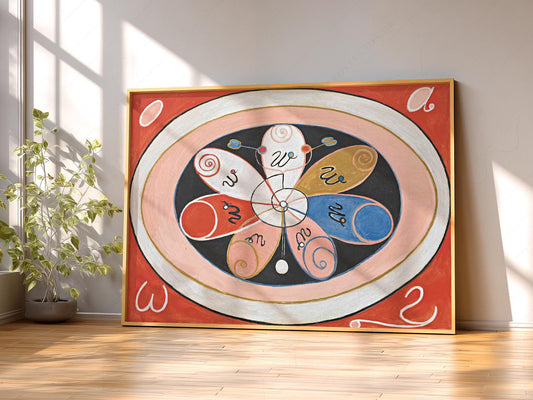 Hilma af Klint Evolution No. 15 Art Print – Abstract – fine art print wall decor