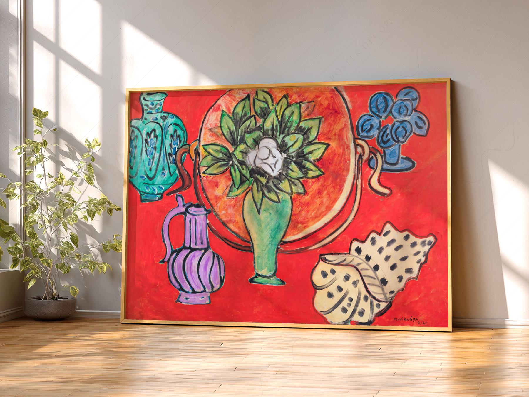 Henri Matisse Still Life with Magnolia Art Print – museum quality art print