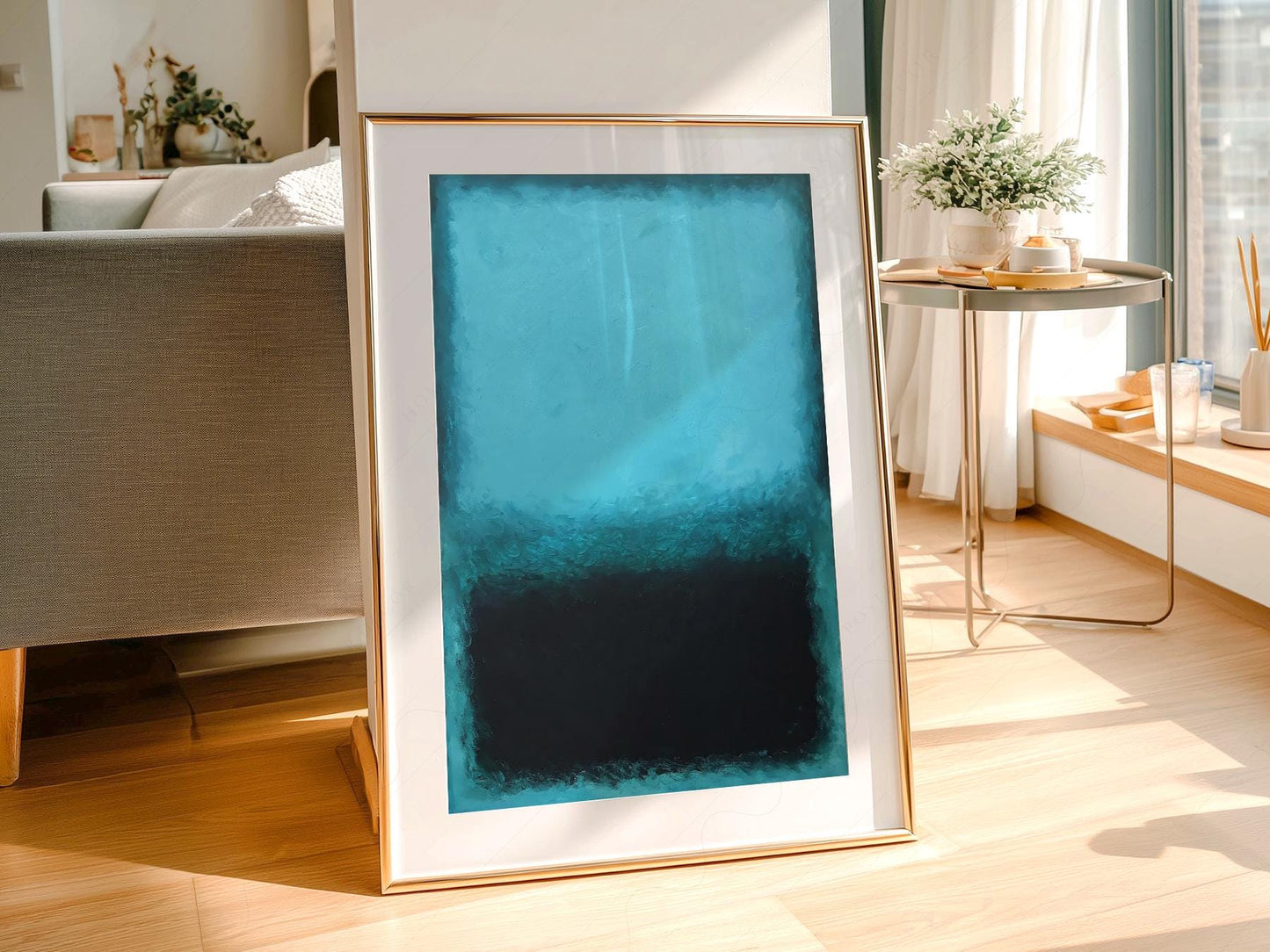 Mark Rothko Blue Abstract Art Print – Modern – museum quality art print