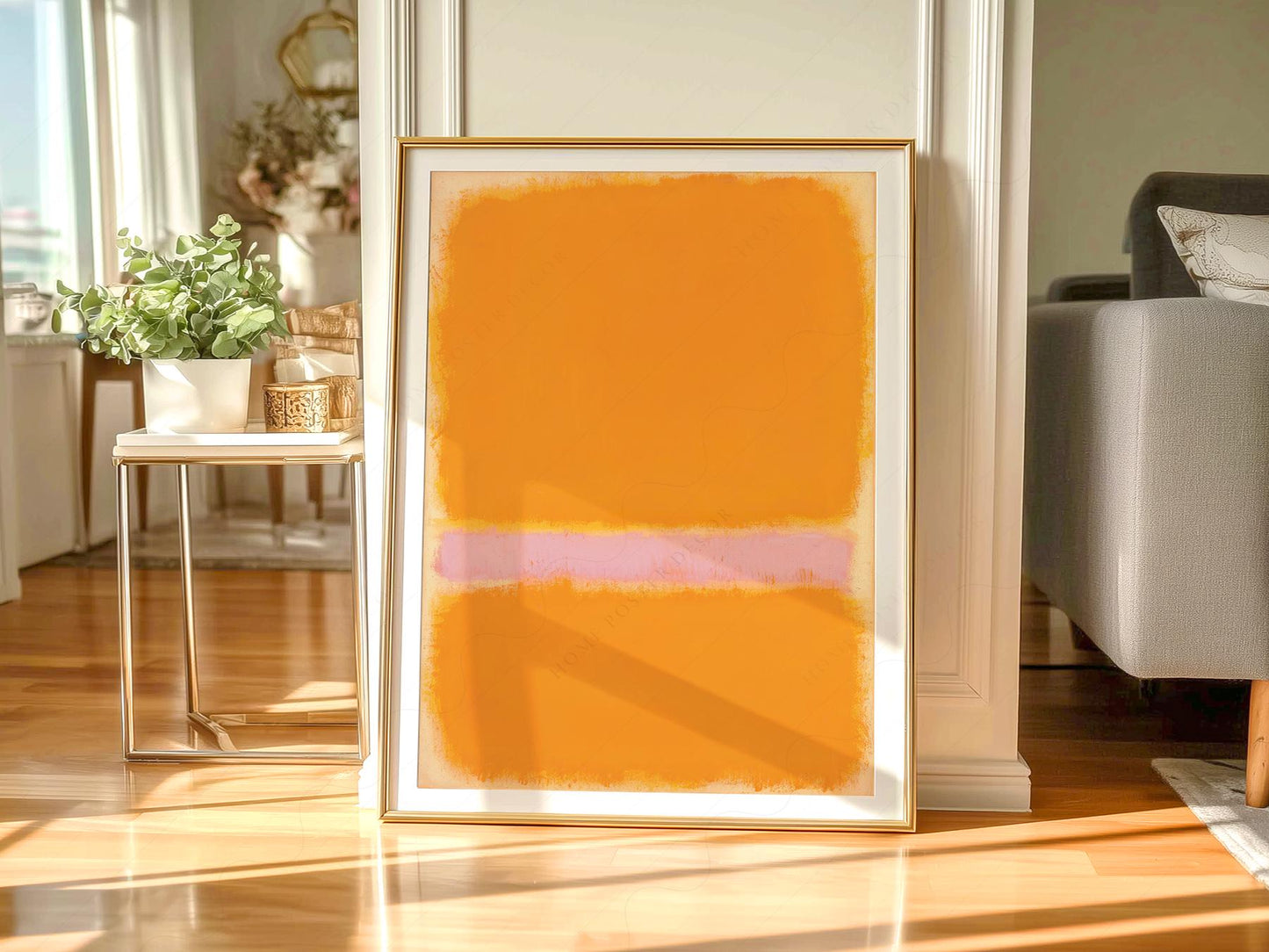 Mark Rothko Orange Yellow Art Print – Abstract – gallery wall art poster