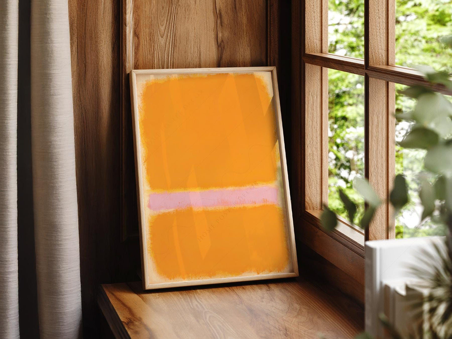 Mark Rothko Orange Yellow Art Print – Abstract – fine art wall poster