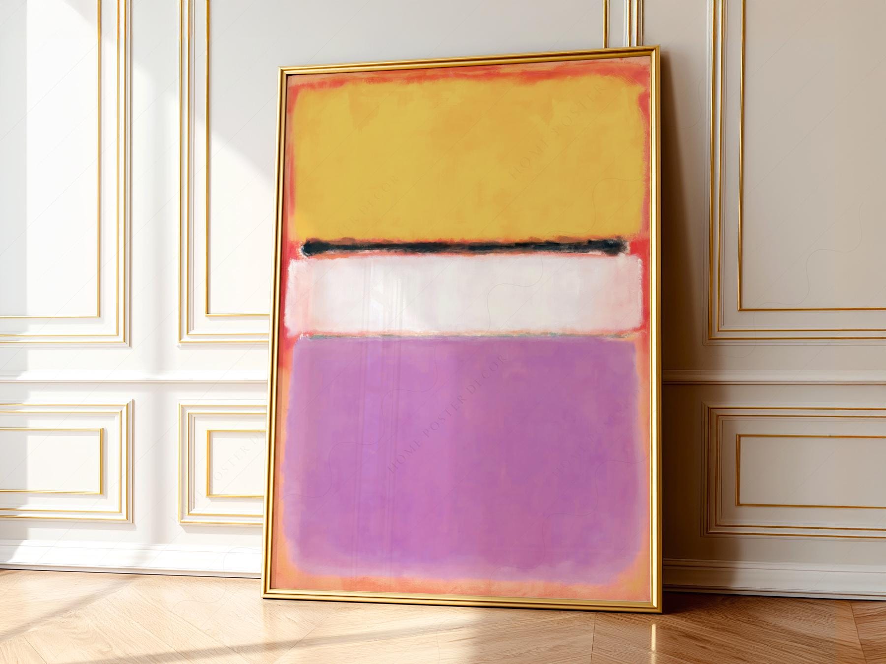 Mark Rothko White Center Art Print – Abstract – classic art print reproduction