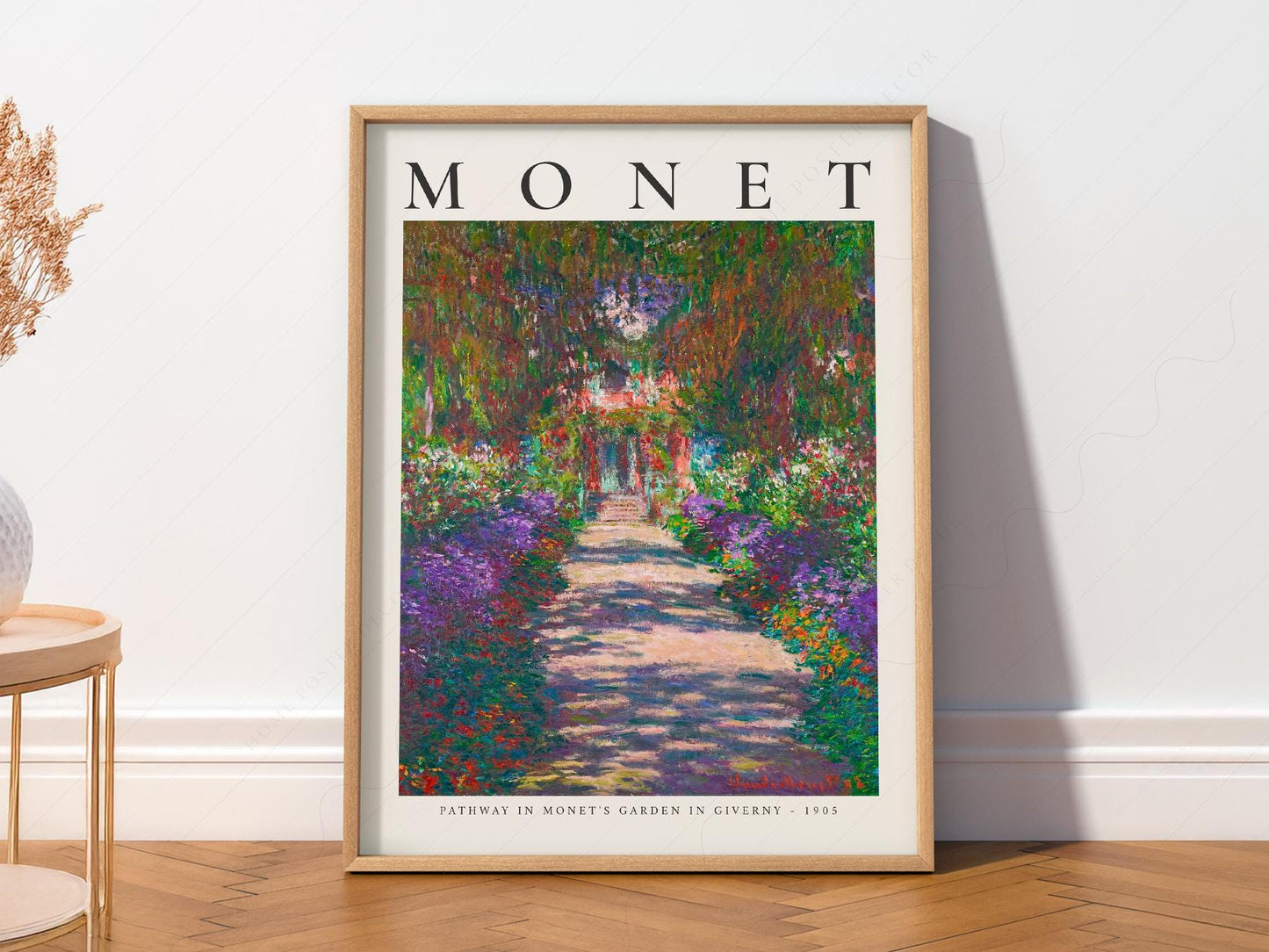 Claude Monet Pathway in Monet's Garden at Giverny – museum quality art print