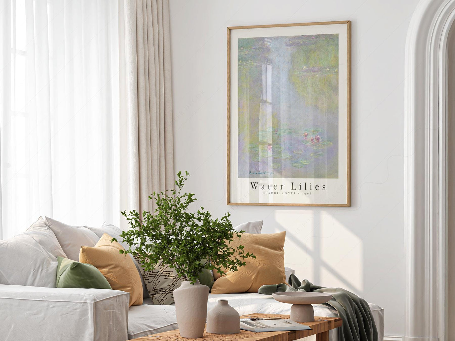 Claude Monet Water Lilies 1908 Art Print – Classic – high quality art print