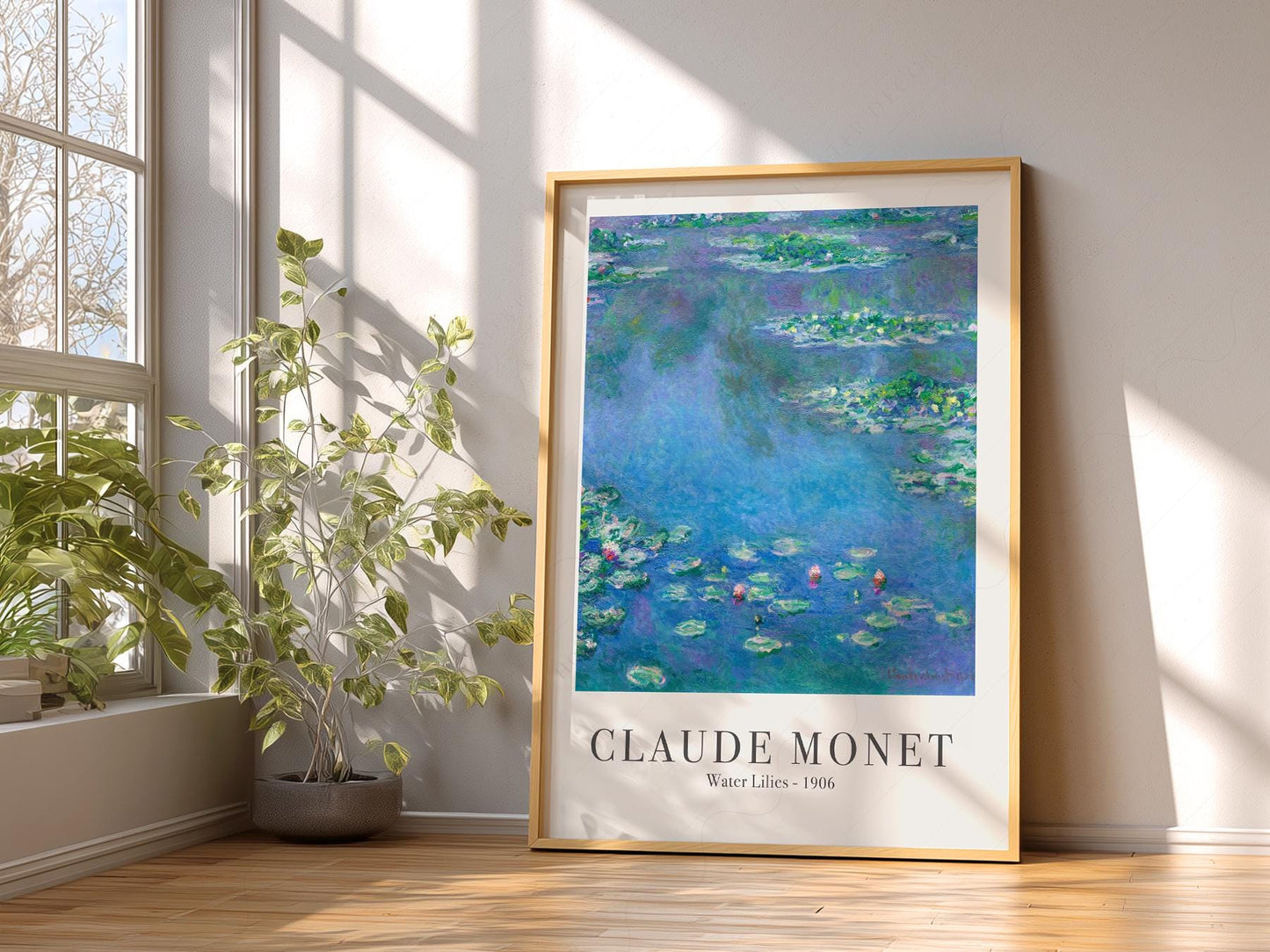 Claude Monet Water Lilies 1906 Art Print – Classic – archival paper art print