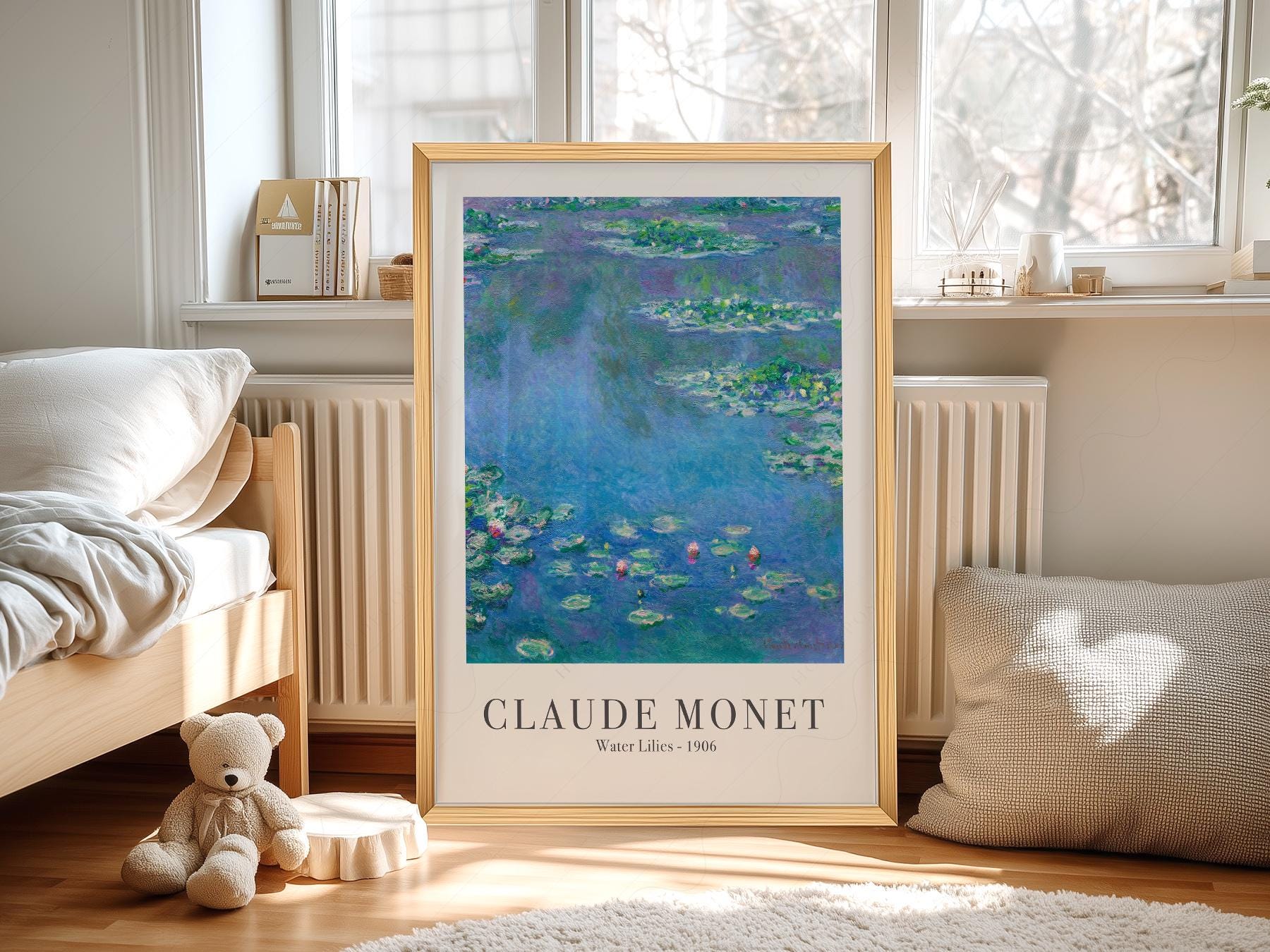 Claude Monet Water Lilies 1906 Art Print – Classic – high quality art print