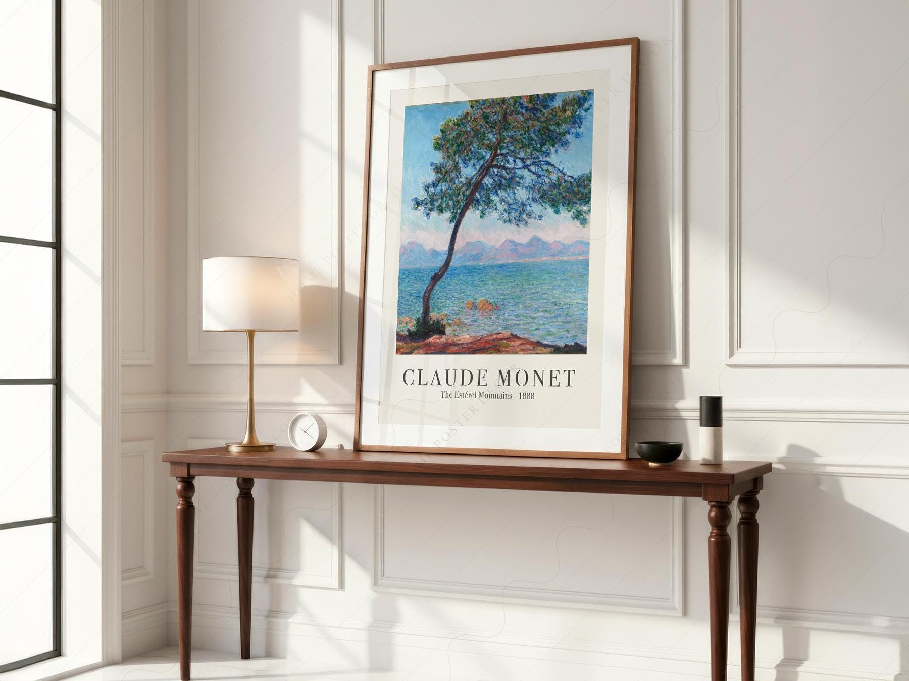 Claude Monet The Estérel Mountains Art Print – French – museum quality art print