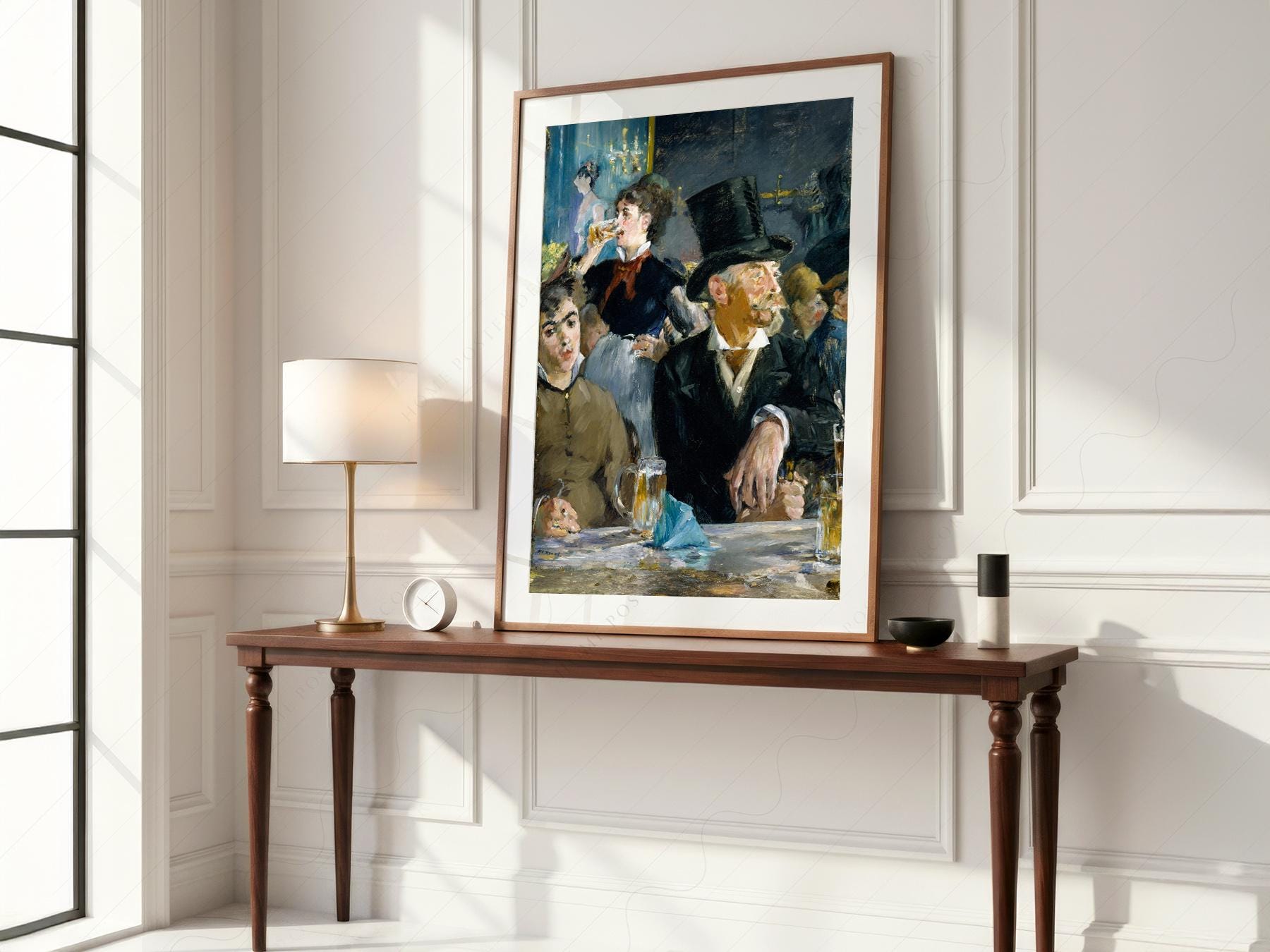 Edouard Manet At the Café Art Print – Impressionist – museum quality art print