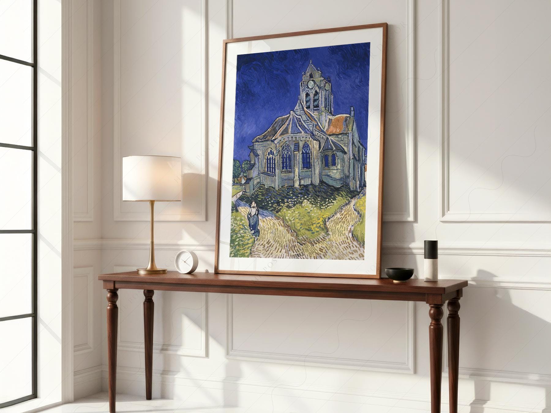 Van Gogh The Church at Auvers Art Print – Famous – museum quality art print