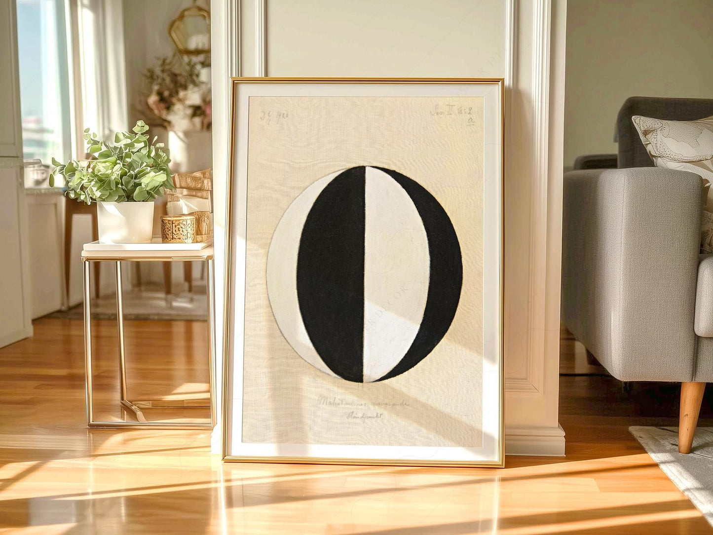 Hilma af Klint No 2a The Current Standpoint of the – exhibition poster wall art