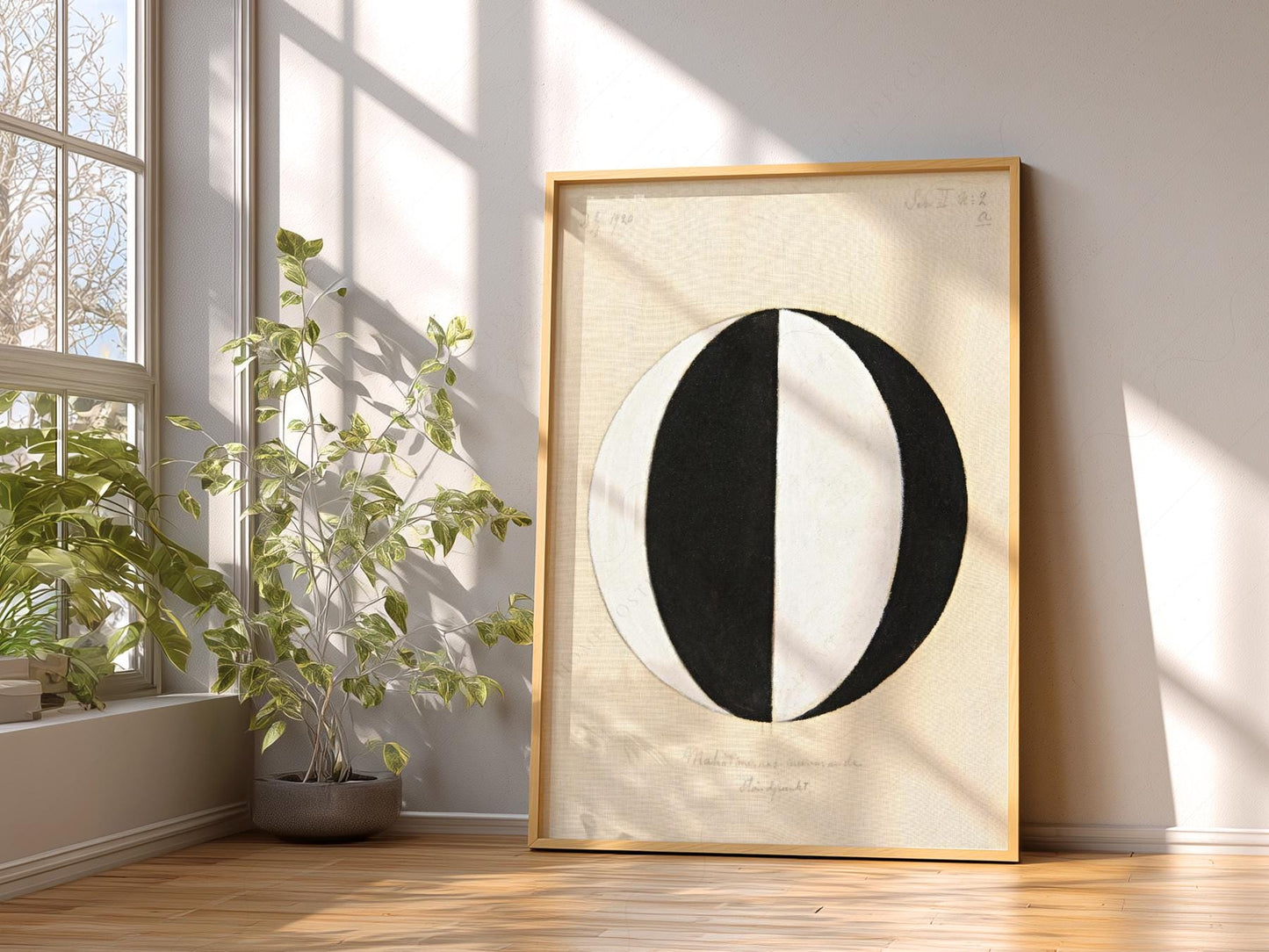 Hilma af Klint No 2a The Current Standpoint of the – art poster for living room
