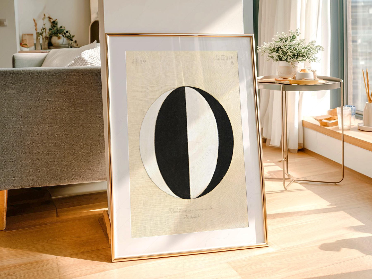 Hilma af Klint No 2a The Current Standpoint of the – classic art print reproduction