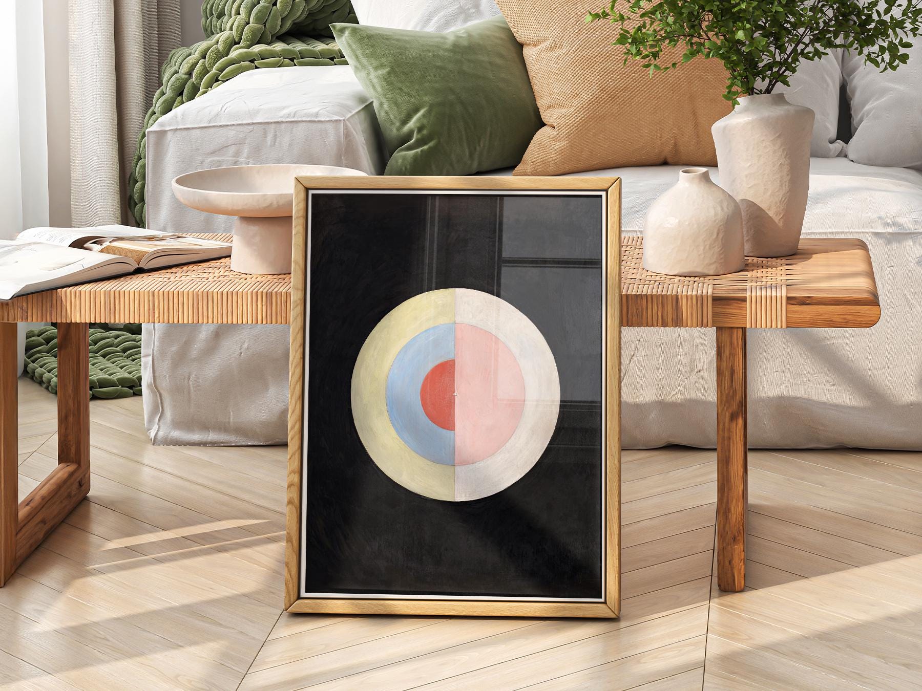 Hilma af Klint The Swan No. 16 Art Print – Abstract – fine art wall poster