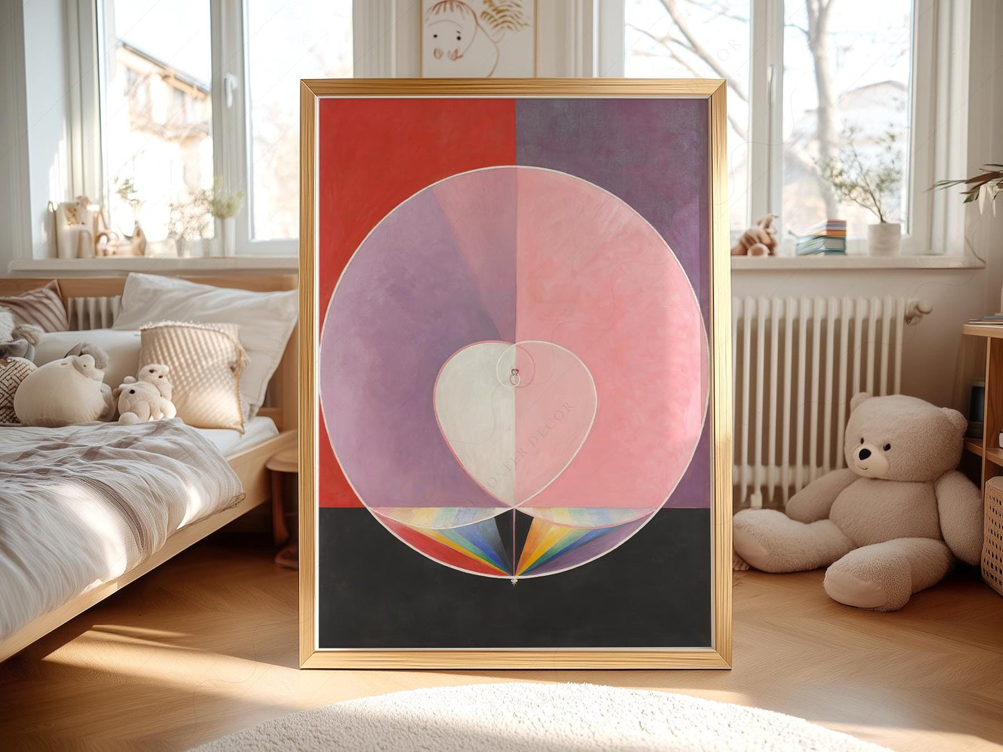 Hilma af Klint Doves No. 2 Art Print – Abstract – fine art wall poster