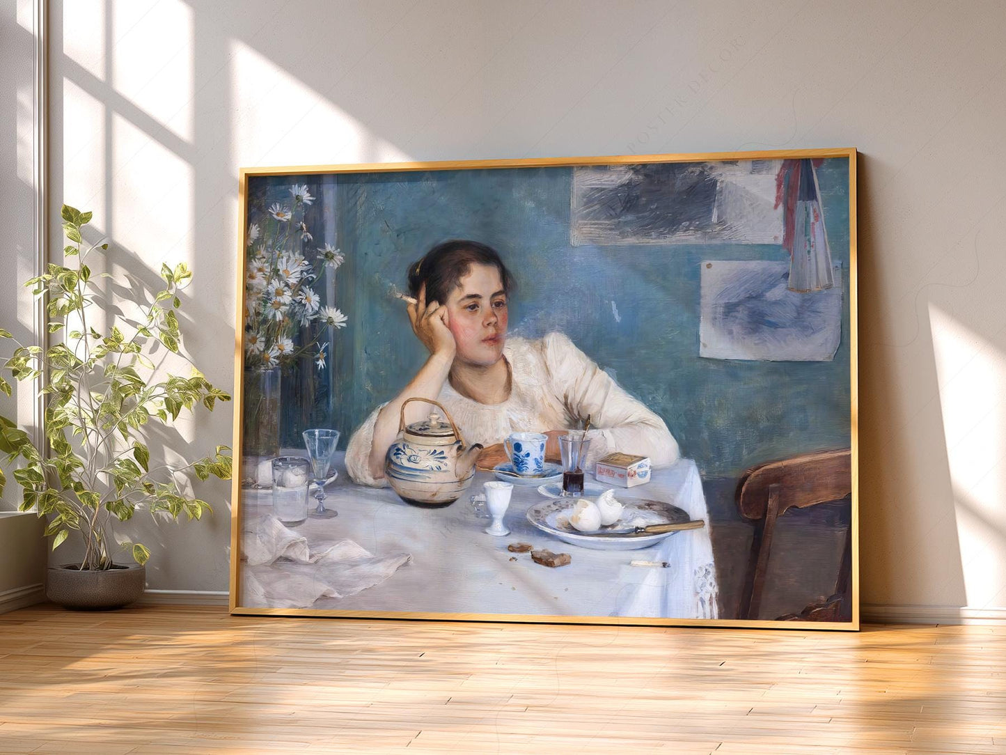 Elin Danielson-Gambogi After Breakfast Art Print – fine art wall poster