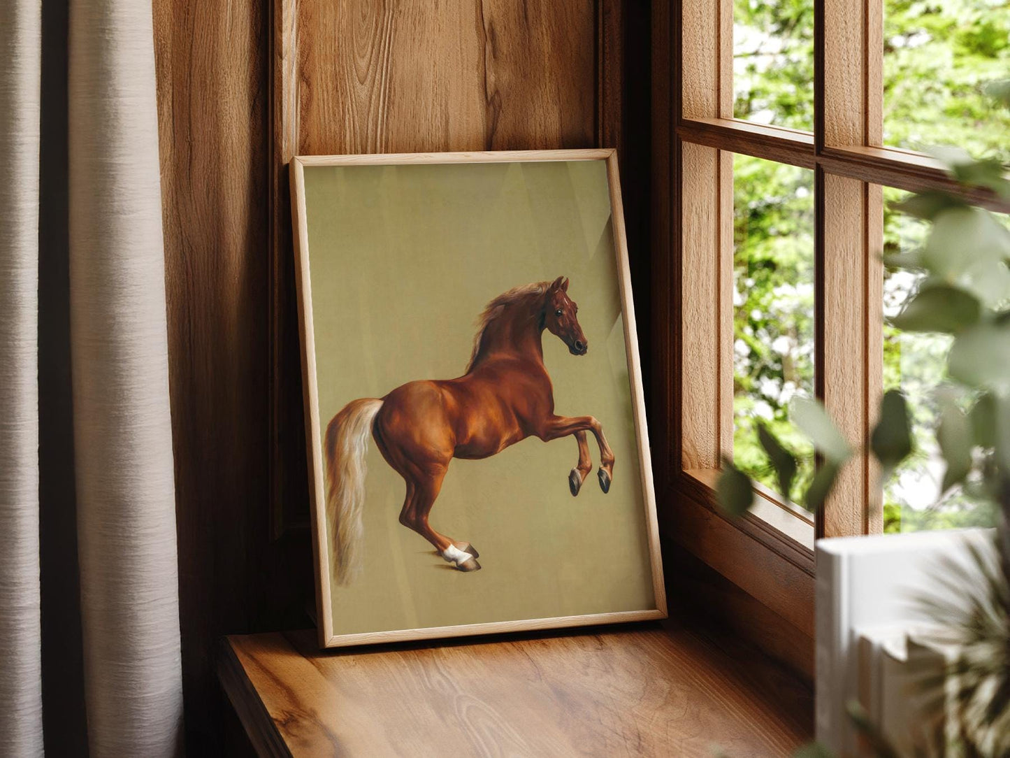 George Stubbs Whistlejacket Art Print – Classic Horse – archival paper art print