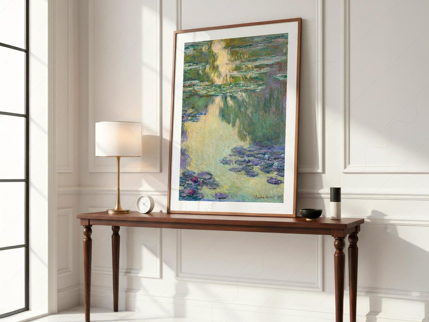 Claude Monet Water Lilies Art Print – Impressionist – fine art print wall decor