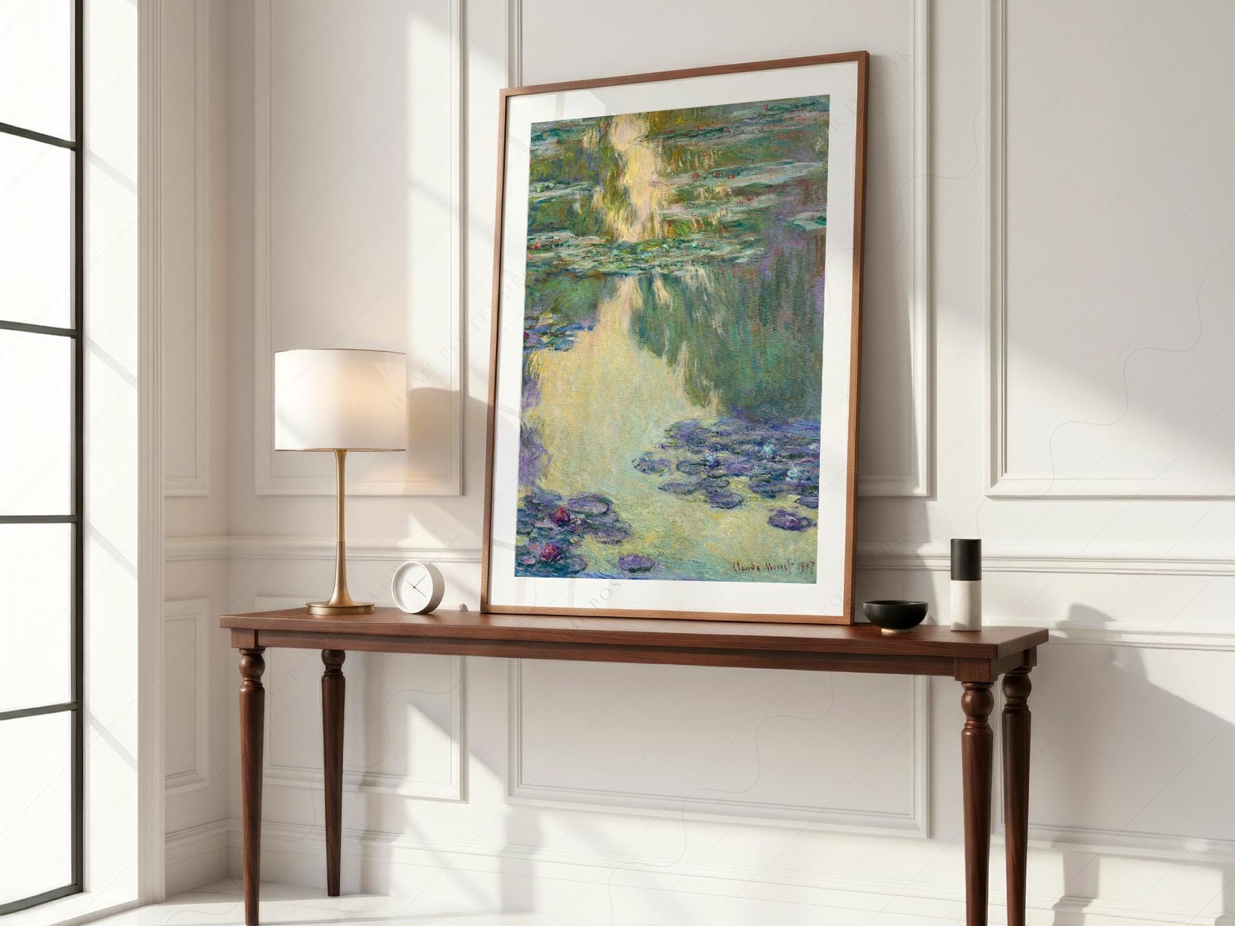 Claude Monet Water Lilies Art Print – Impressionist – fine art print wall decor