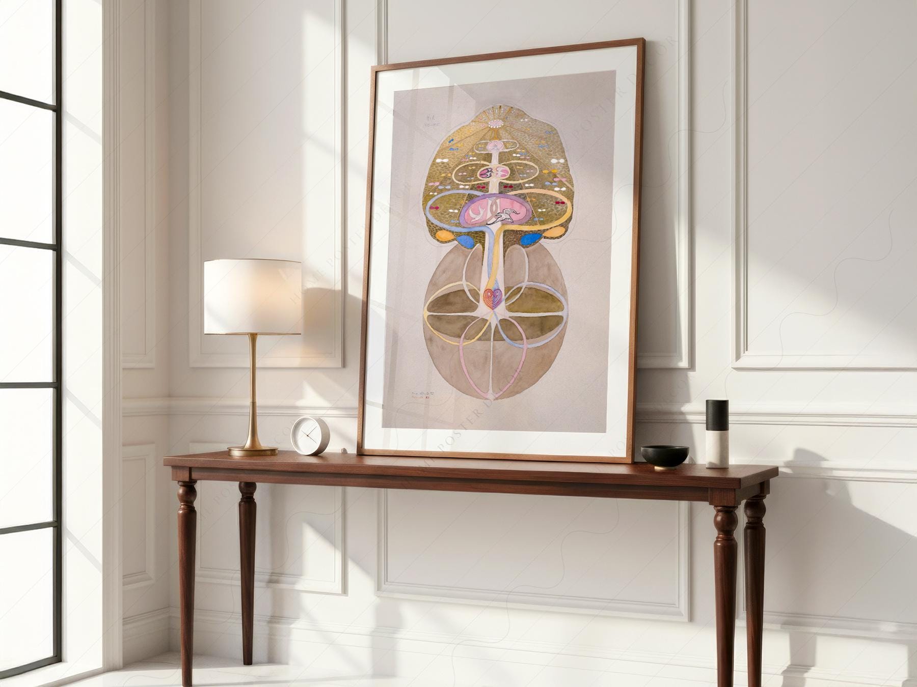 Hilma af Klint Tree of Knowledge Print – Mystical – exhibition poster wall art