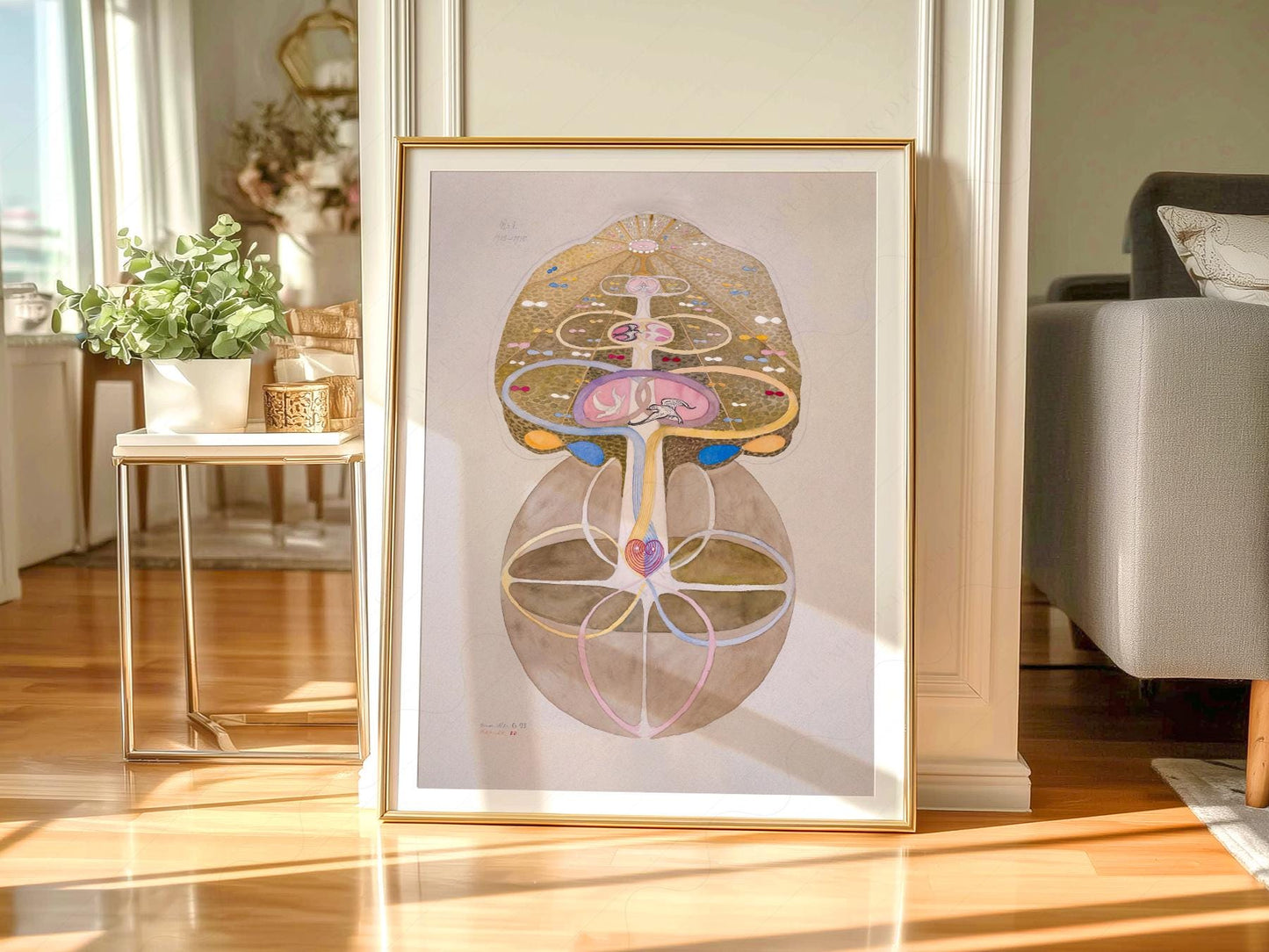 Hilma af Klint Tree of Knowledge Print – Mystical – fine art print wall decor