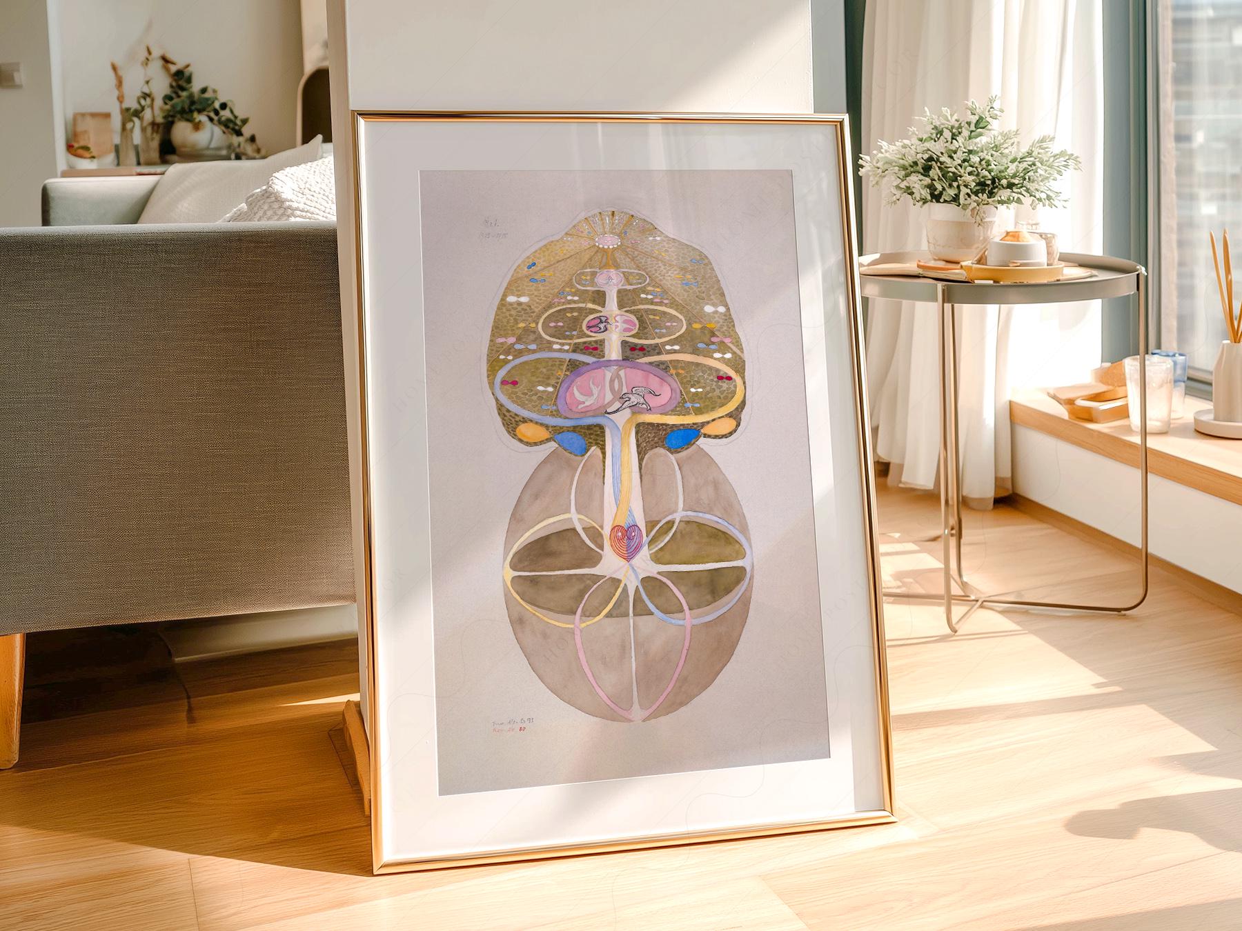 Hilma af Klint Tree of Knowledge Print – Mystical – museum quality art print
