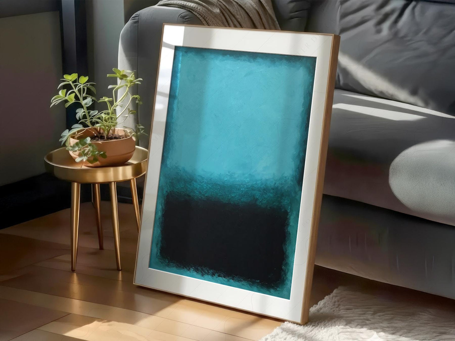 Mark Rothko Blue Abstract Art Print – Modern – classic art print reproduction