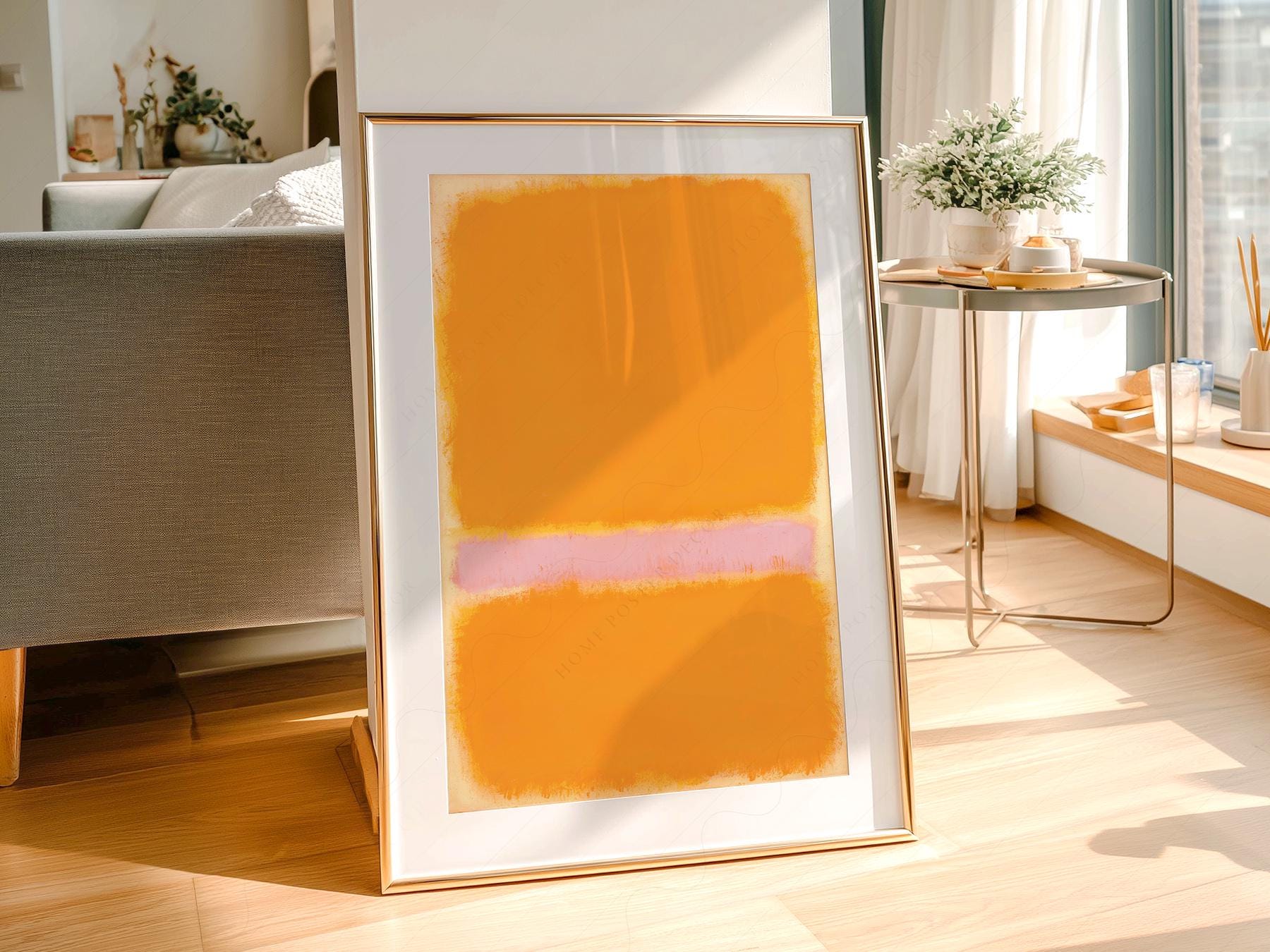 Mark Rothko Orange Yellow Art Print – Abstract – archival paper art print