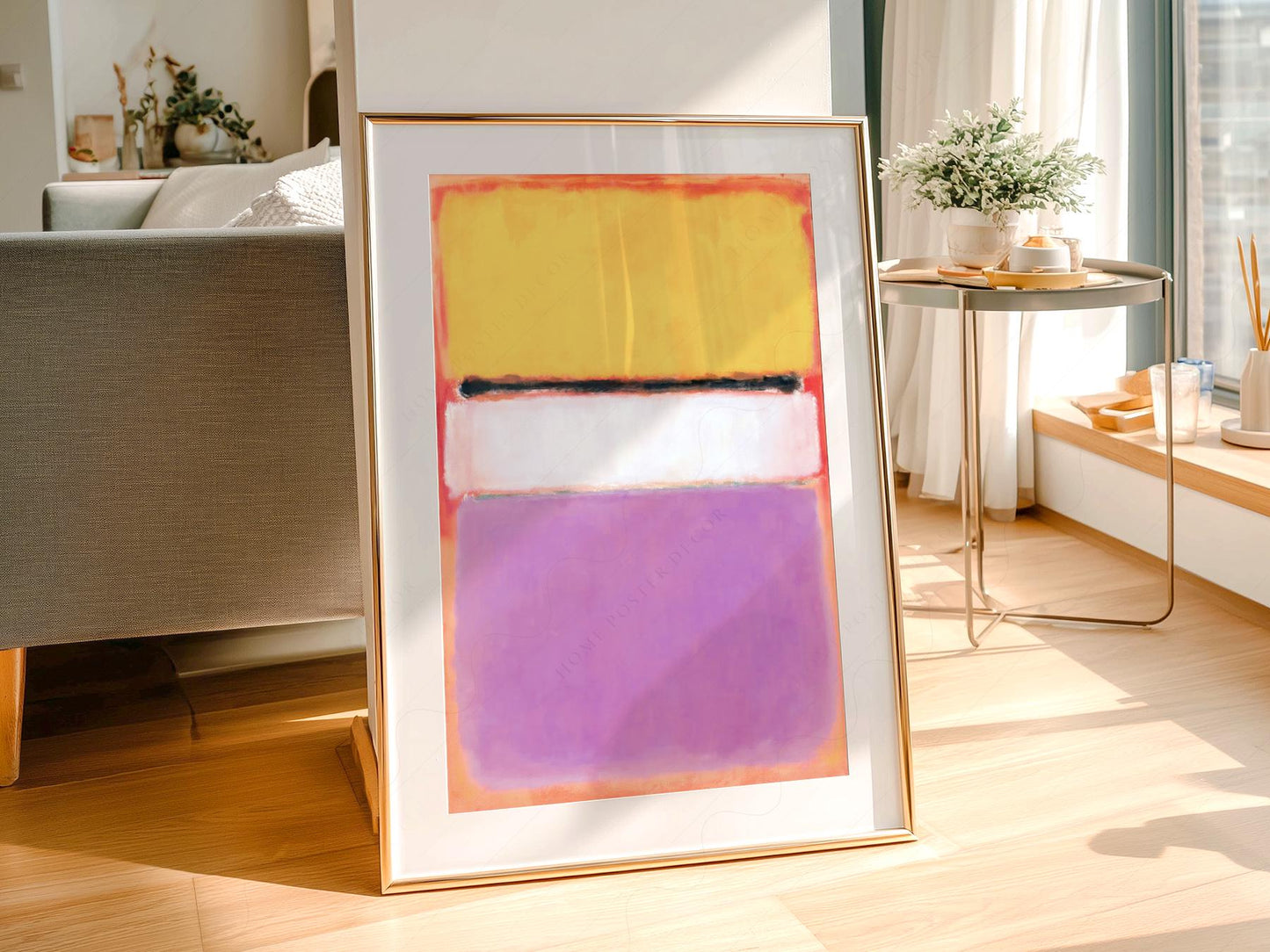 Mark Rothko White Center Art Print – Abstract – archival paper art print