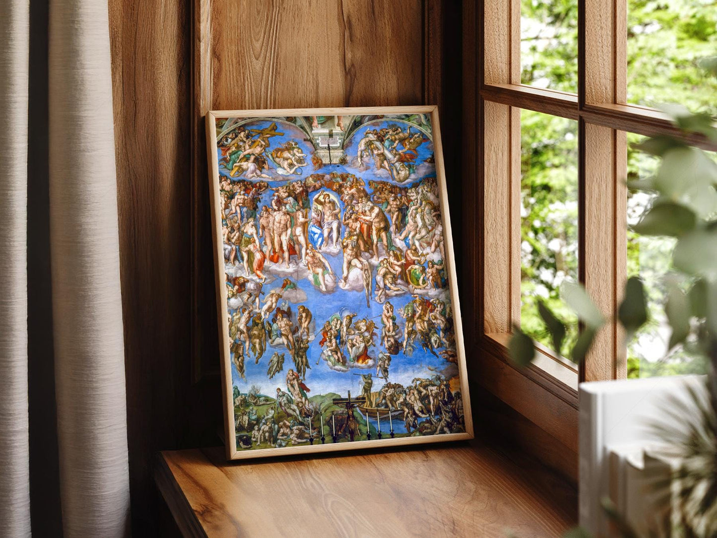 Michelangelo The Last Judgment Art Print – Renaissance – high quality art print