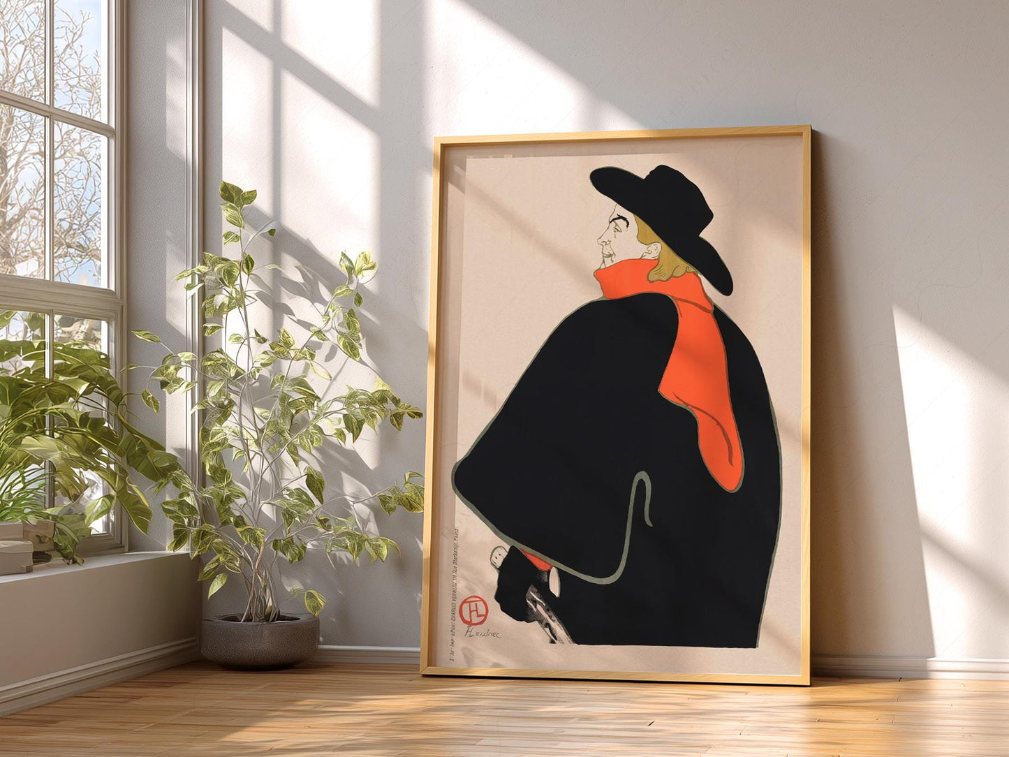Toulouse-Lautrec Aristide Bruant Art Print – Vintage – art poster for living room
