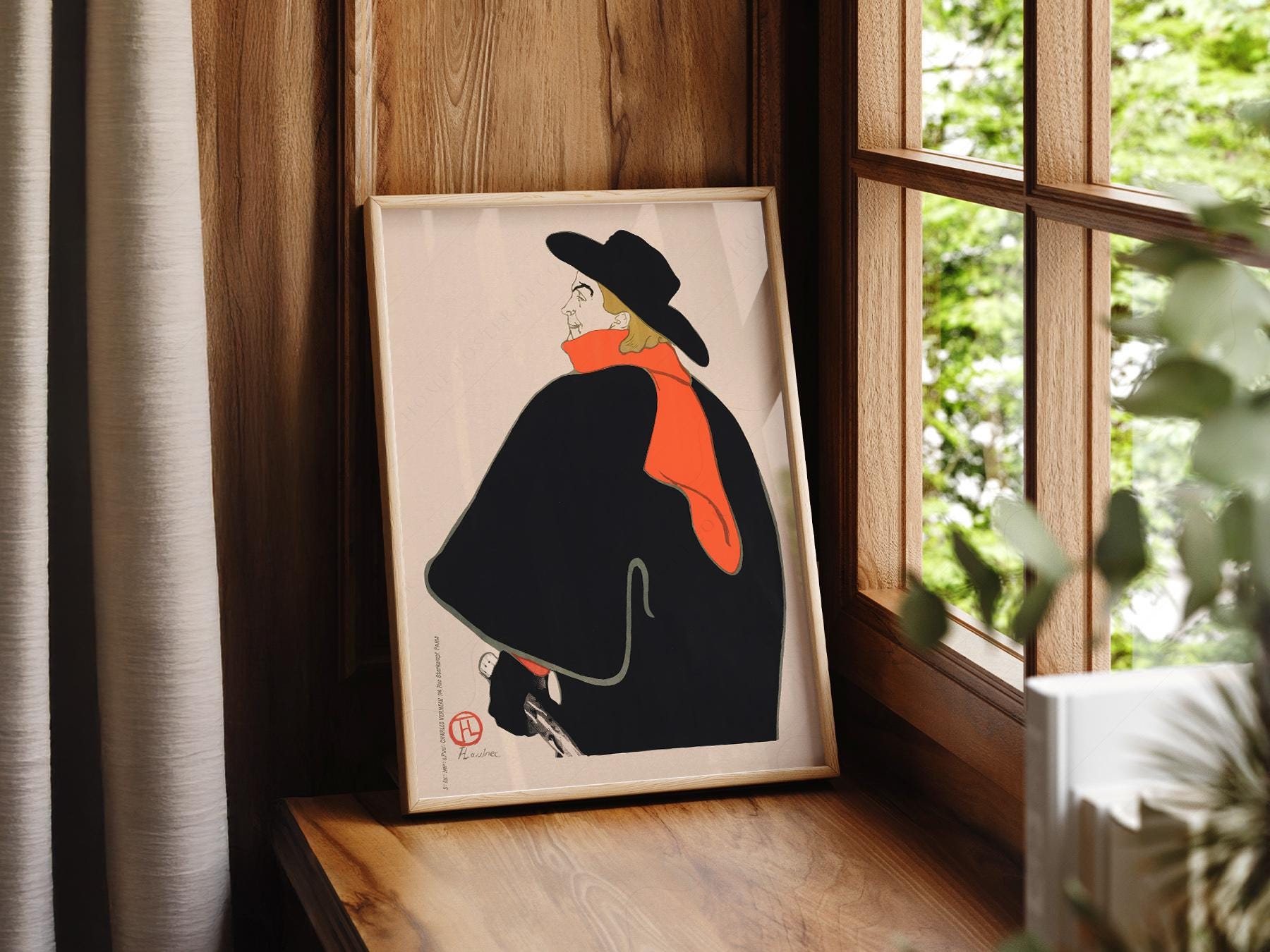 Toulouse-Lautrec Aristide Bruant Art Print – Vintage – high quality art print