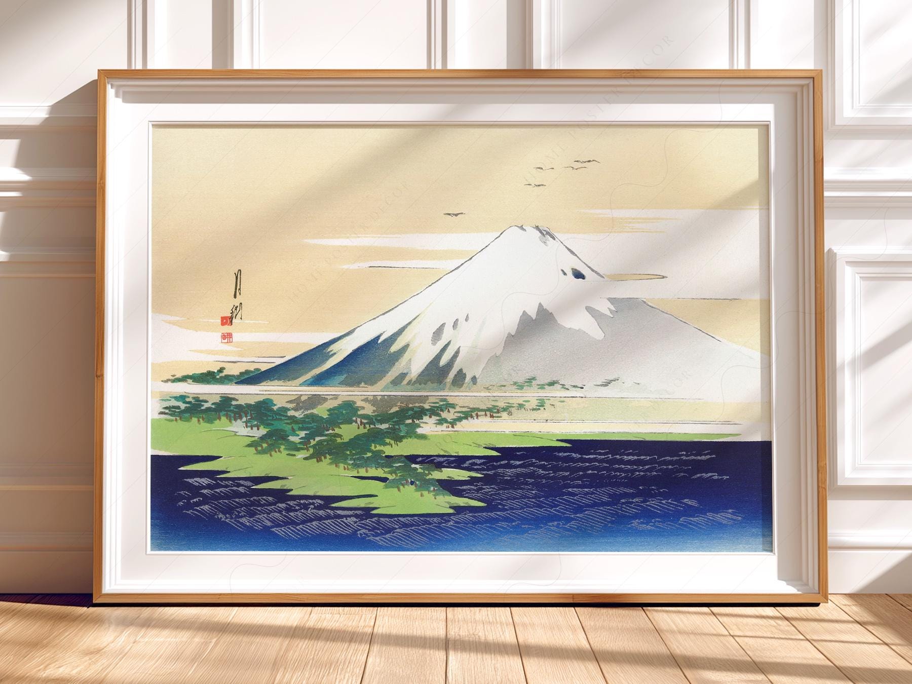 Ogata Gekkō Mount Fuji Art Print – Vintage Japanese – classic art print reproduction