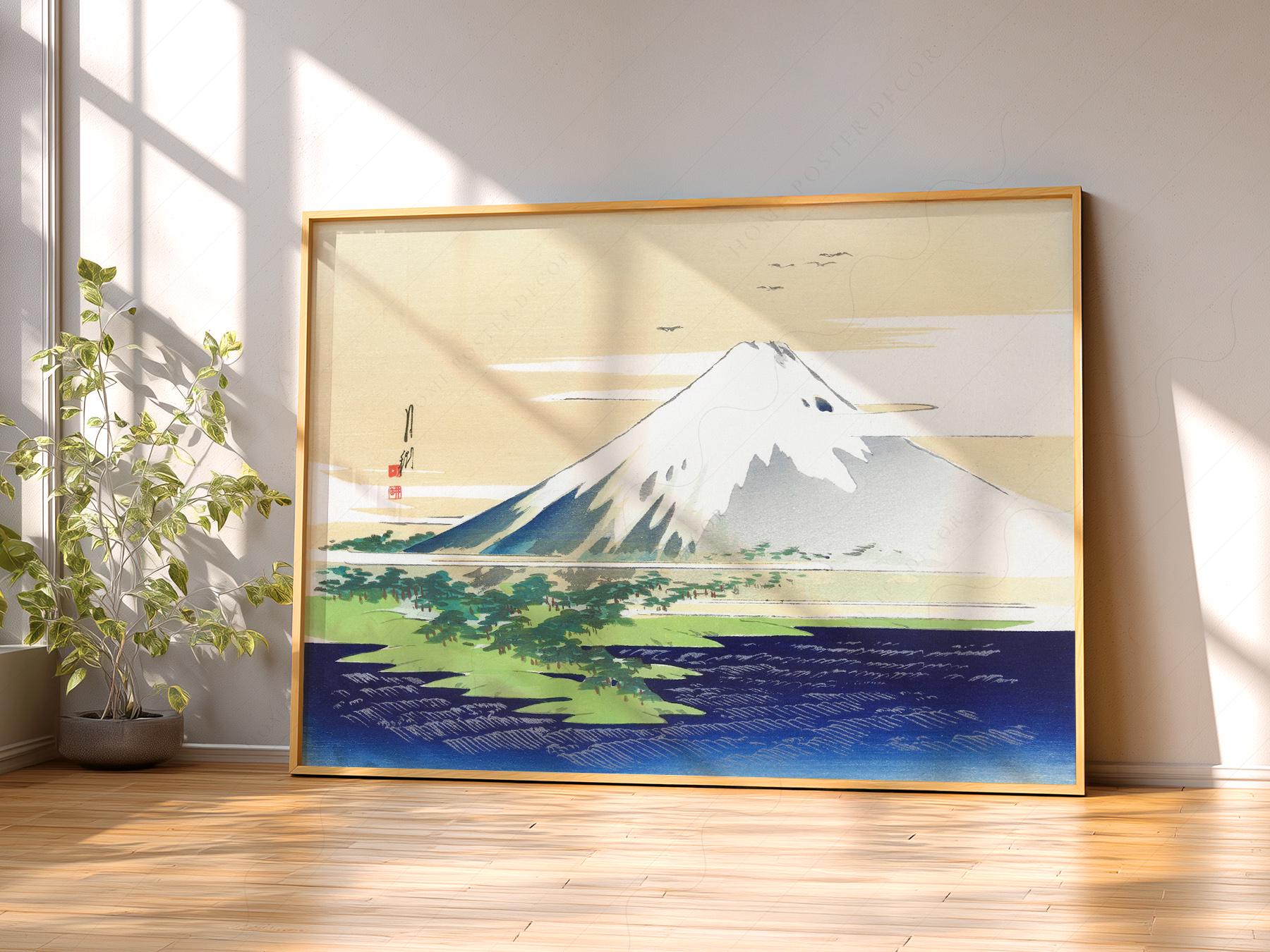 Ogata Gekkō Mount Fuji Art Print – Vintage Japanese – museum quality art print