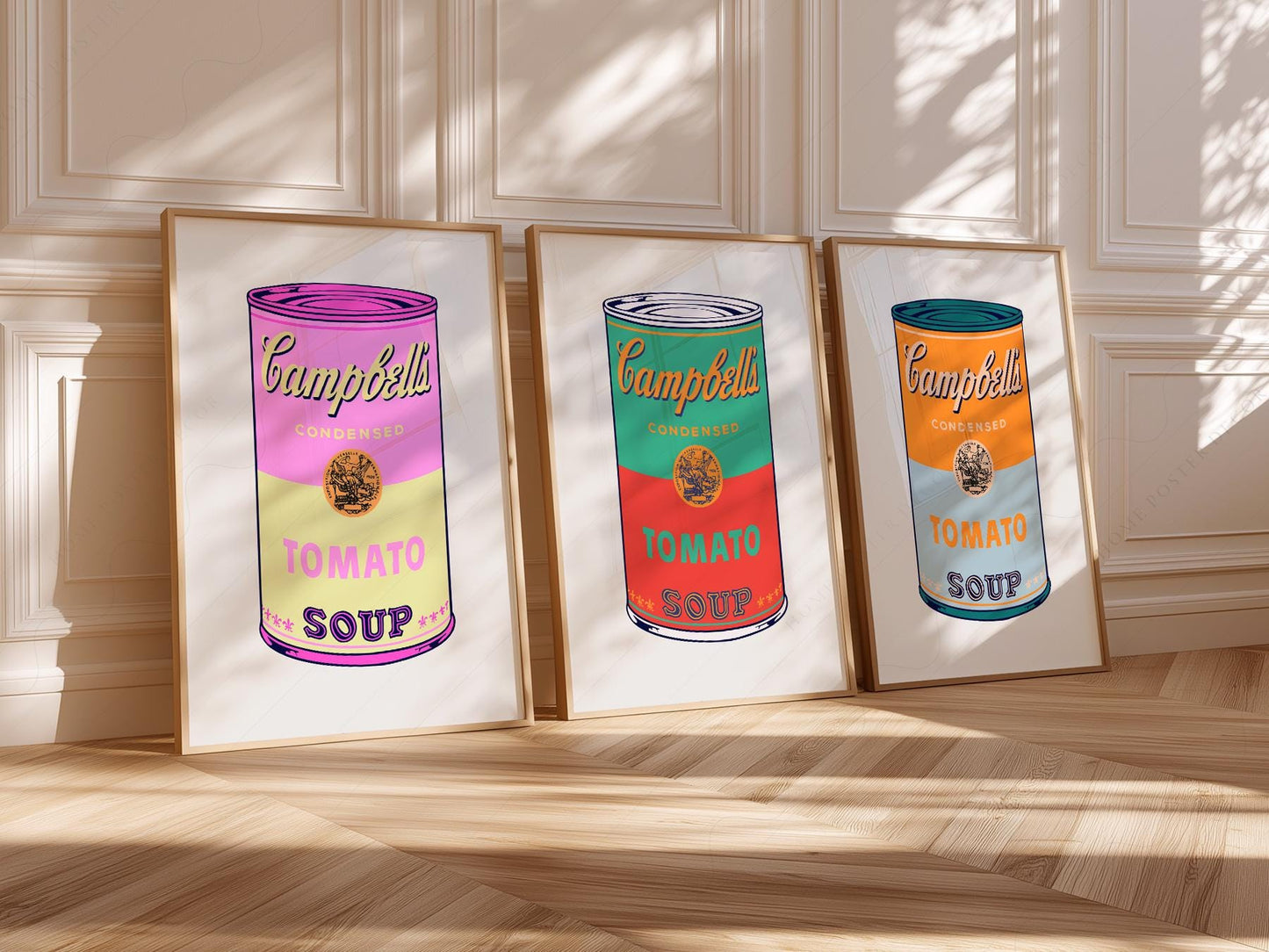 Andy Warhol Campbell's Soup Cans Print Set – Pop Art – classic art print reproduction