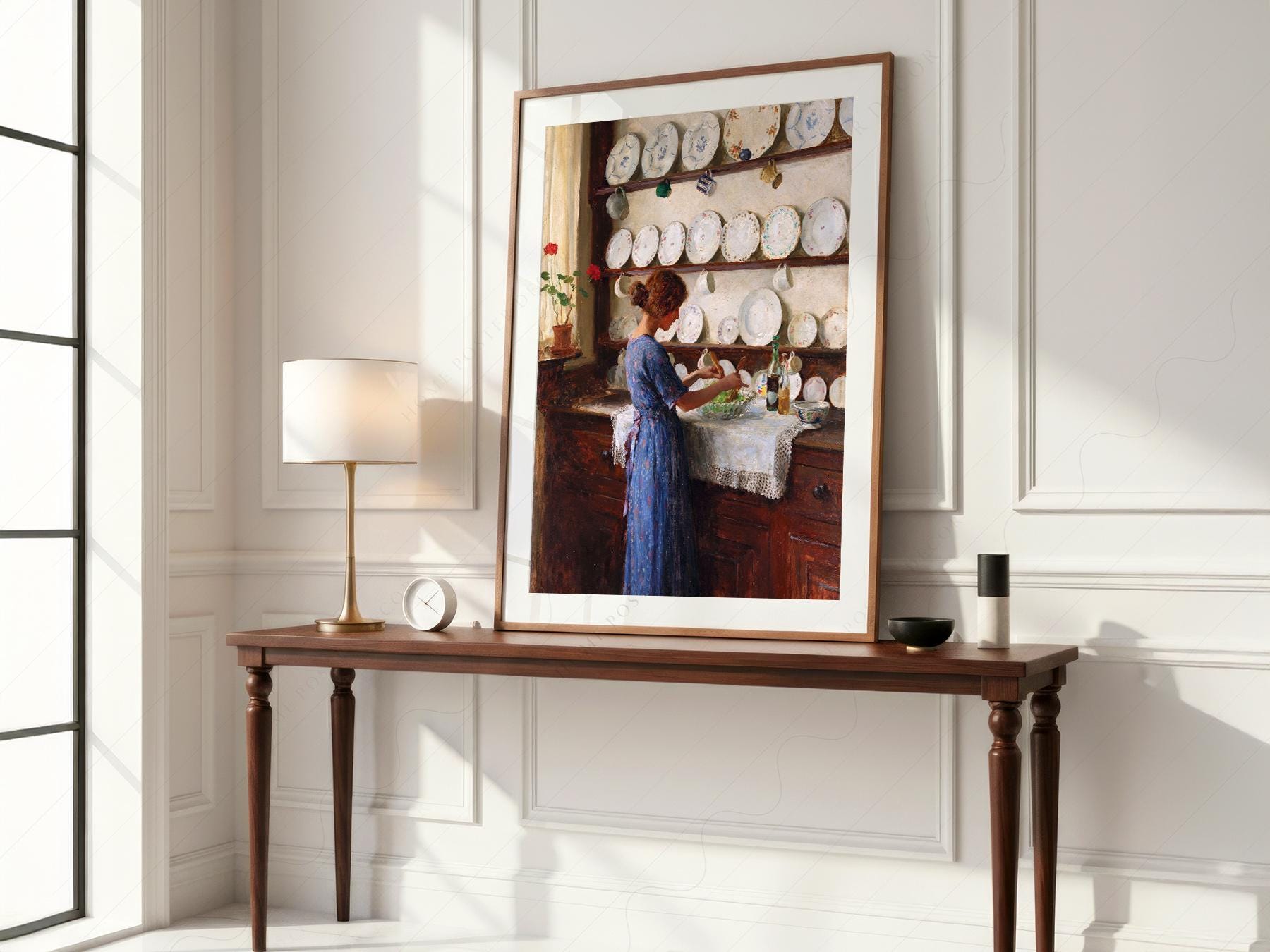 William Kay Blacklock Kitchen Scene Art Print – gallery wall art poster