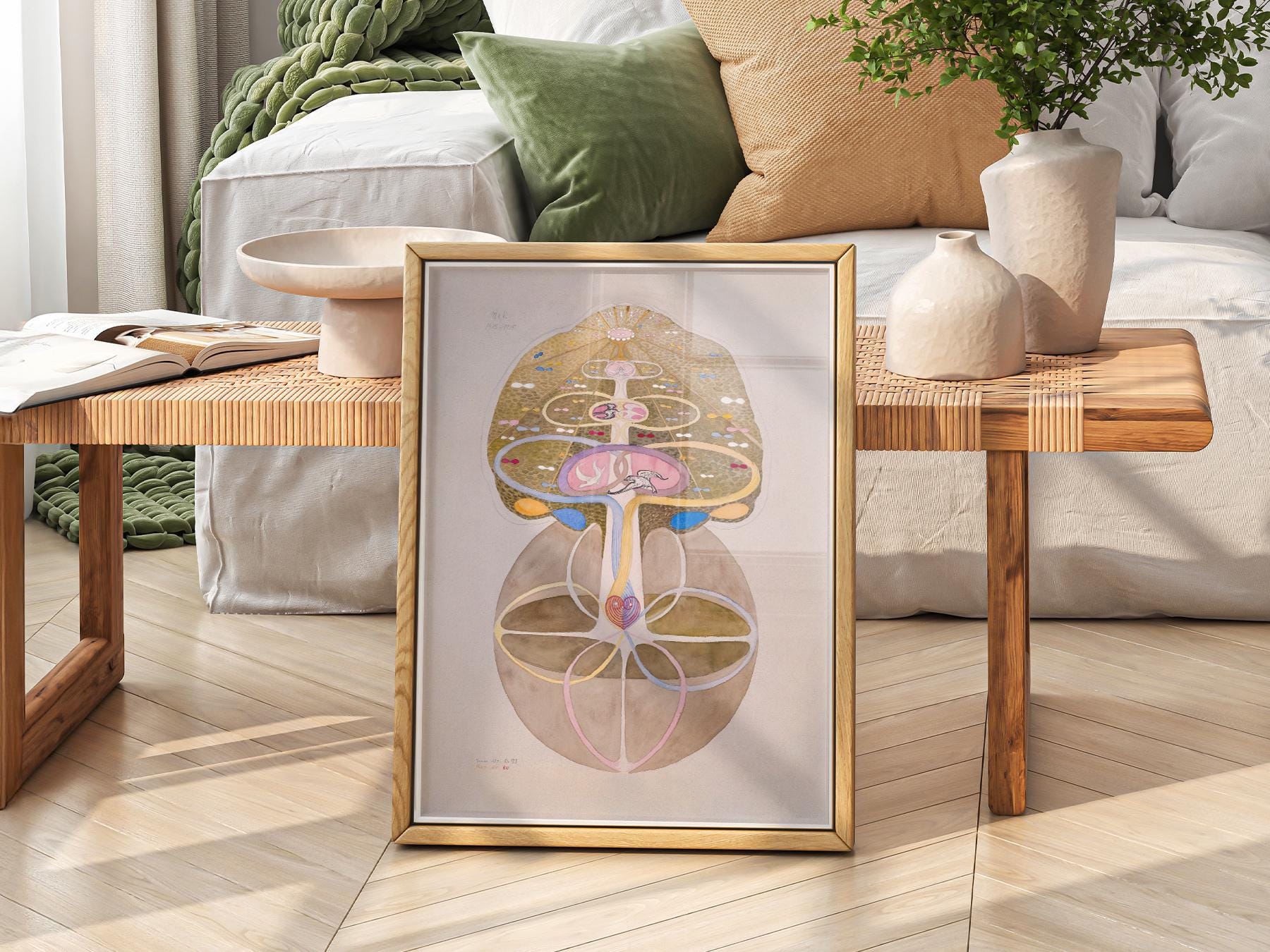 Hilma af Klint Tree of Knowledge Print – Mystical – art poster for living room