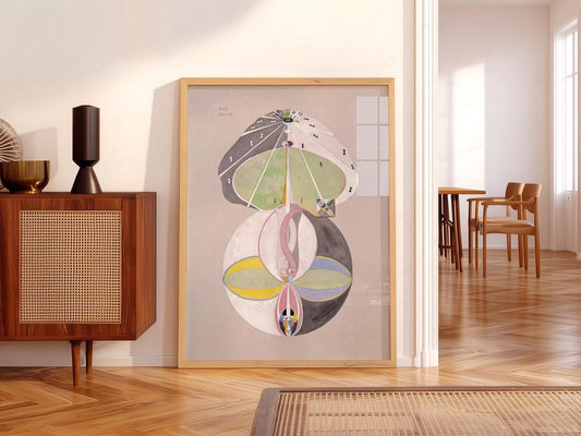 Hilma af Klint Tree of Knowledge Art Print – Spiritual – fine art print wall decor