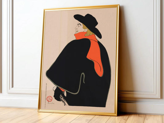 Toulouse-Lautrec Aristide Bruant Art Print – Vintage – fine art print wall decor